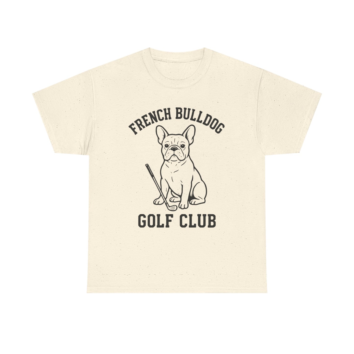 French Bulldog Golf Club Shirt | Frenchie Golf Tee | Frenchie Lover Gift | Dog Dad Golf Shirt | Dog Mom Golf Apparel | Retro Line Art Bulldog Tee