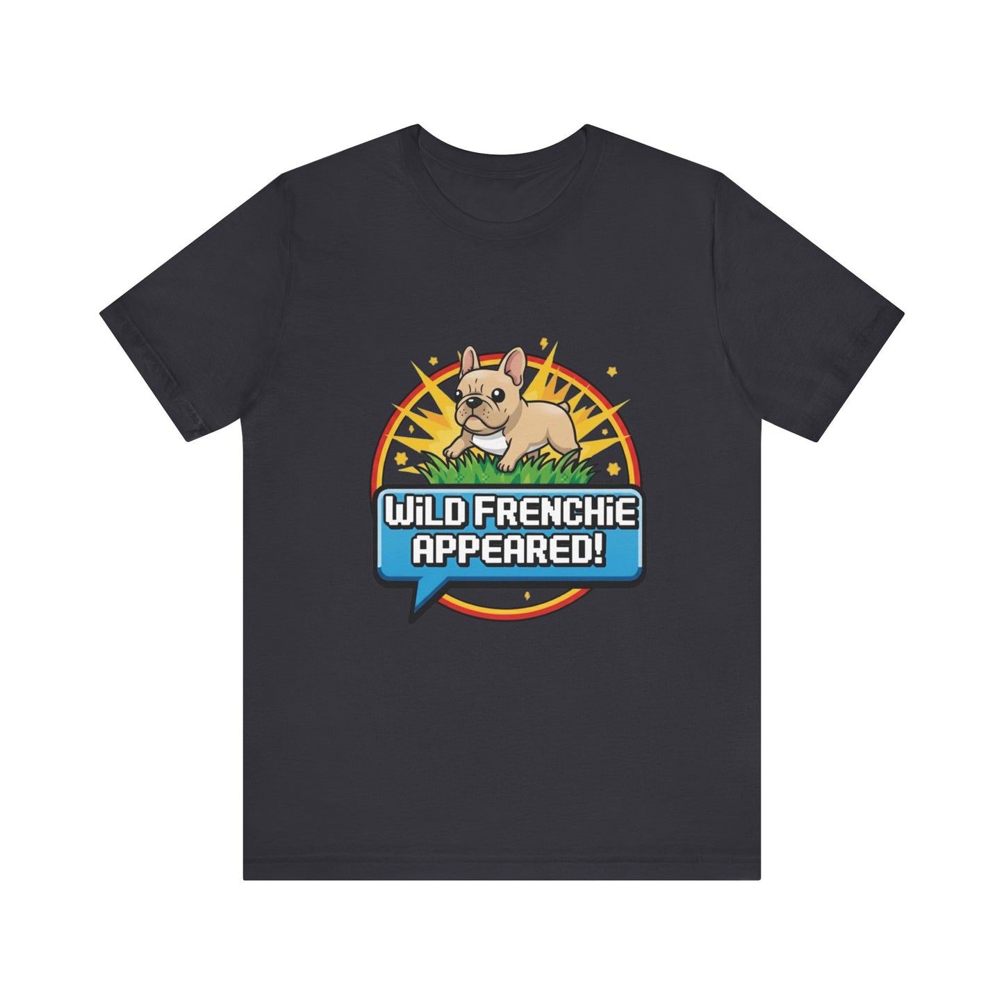 French Bulldog T-Shirt | Cute Frenchie Graphic Tee | Funny Dog Lover Shirt | Gamer Gift for Him or Her