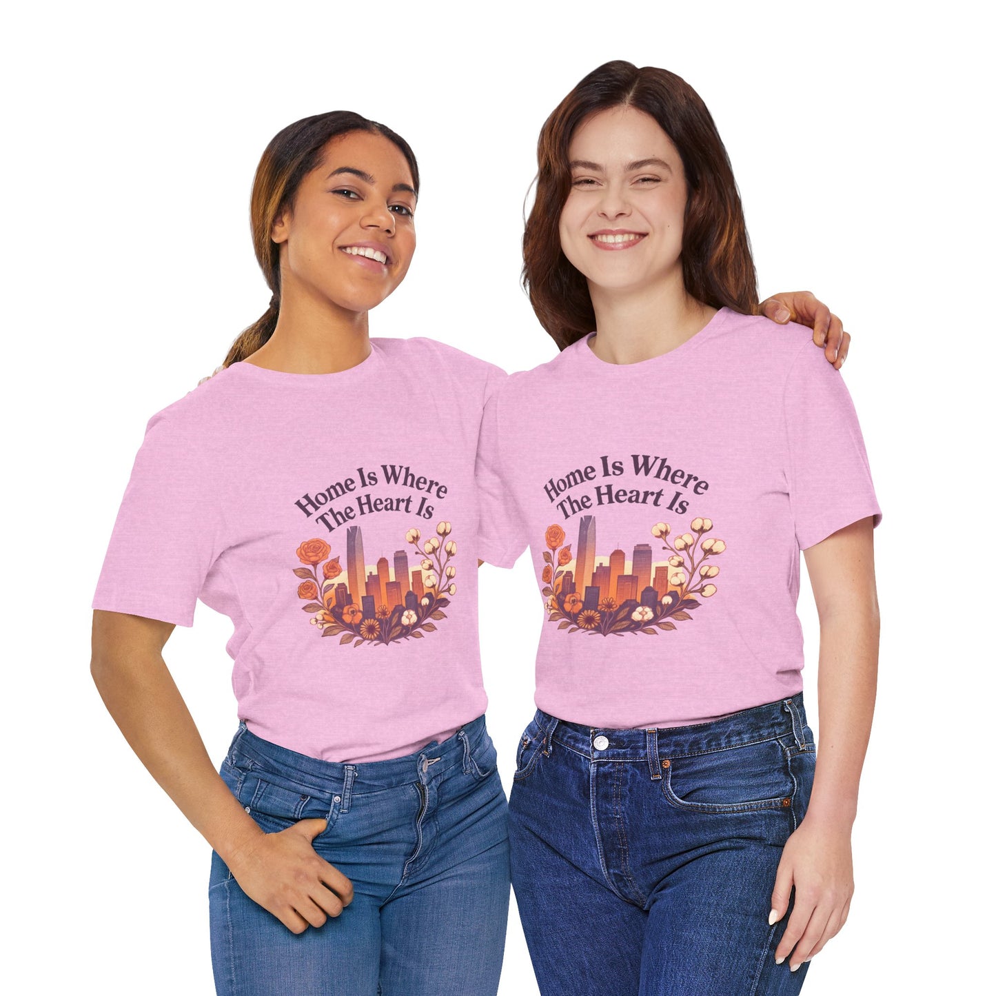 Home Is Where the Heart Is Oklahoma City Shirt | OKC Pride Tee | Oklahoma City Love
