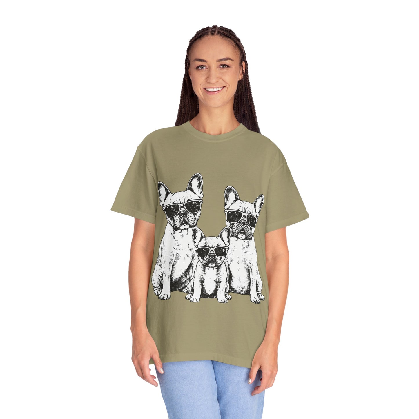 French Bulldog Family Shirt, Frenchie Family Tee, Cool French Bulldogs Sunglasses Shirt, Dog Mom Gift, Dog Dad Gift, Frenchie Lover Shirt, Cute Dog Graphic Tee