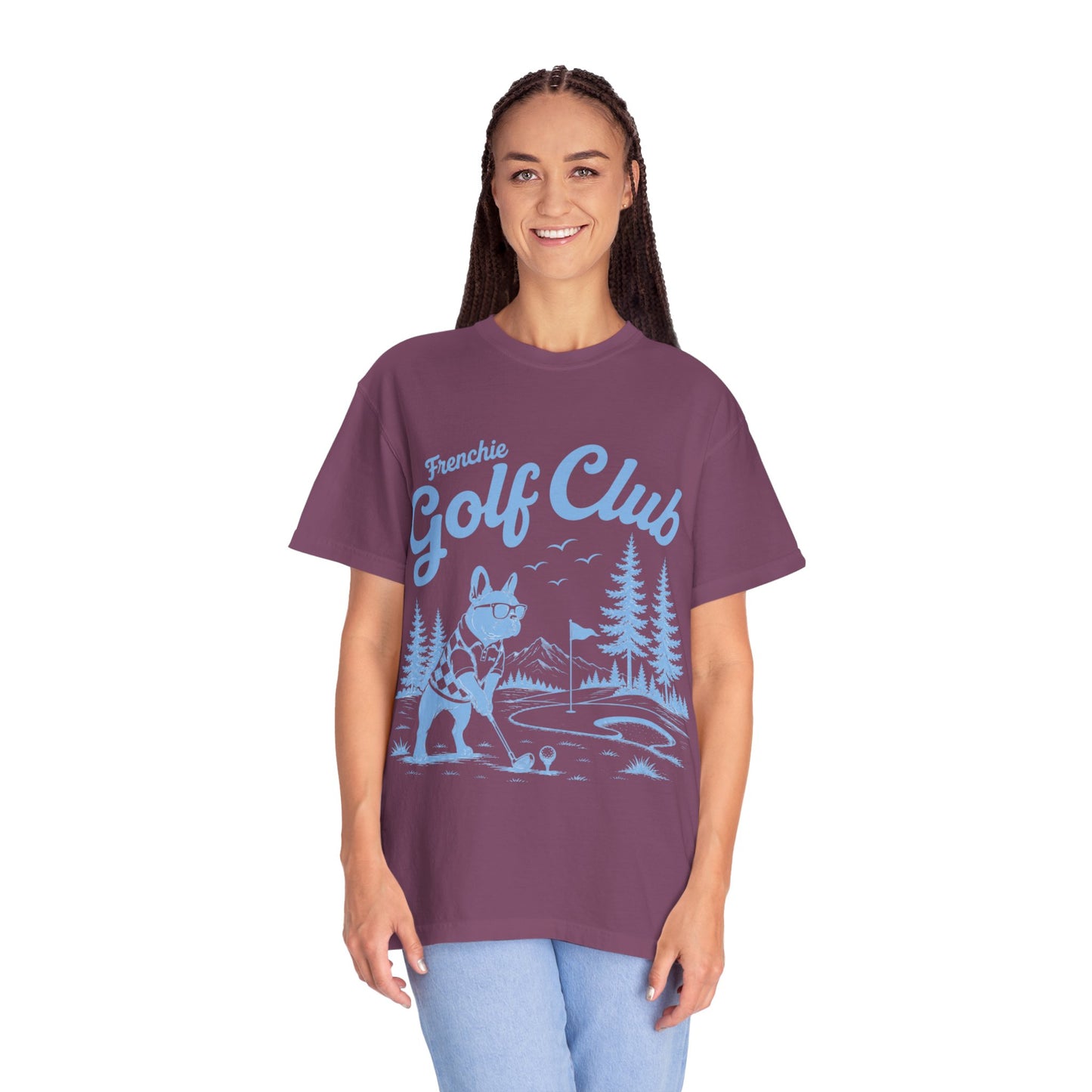 Golf Club T-Shirt — Frenchie Golf Club Graphic Tee