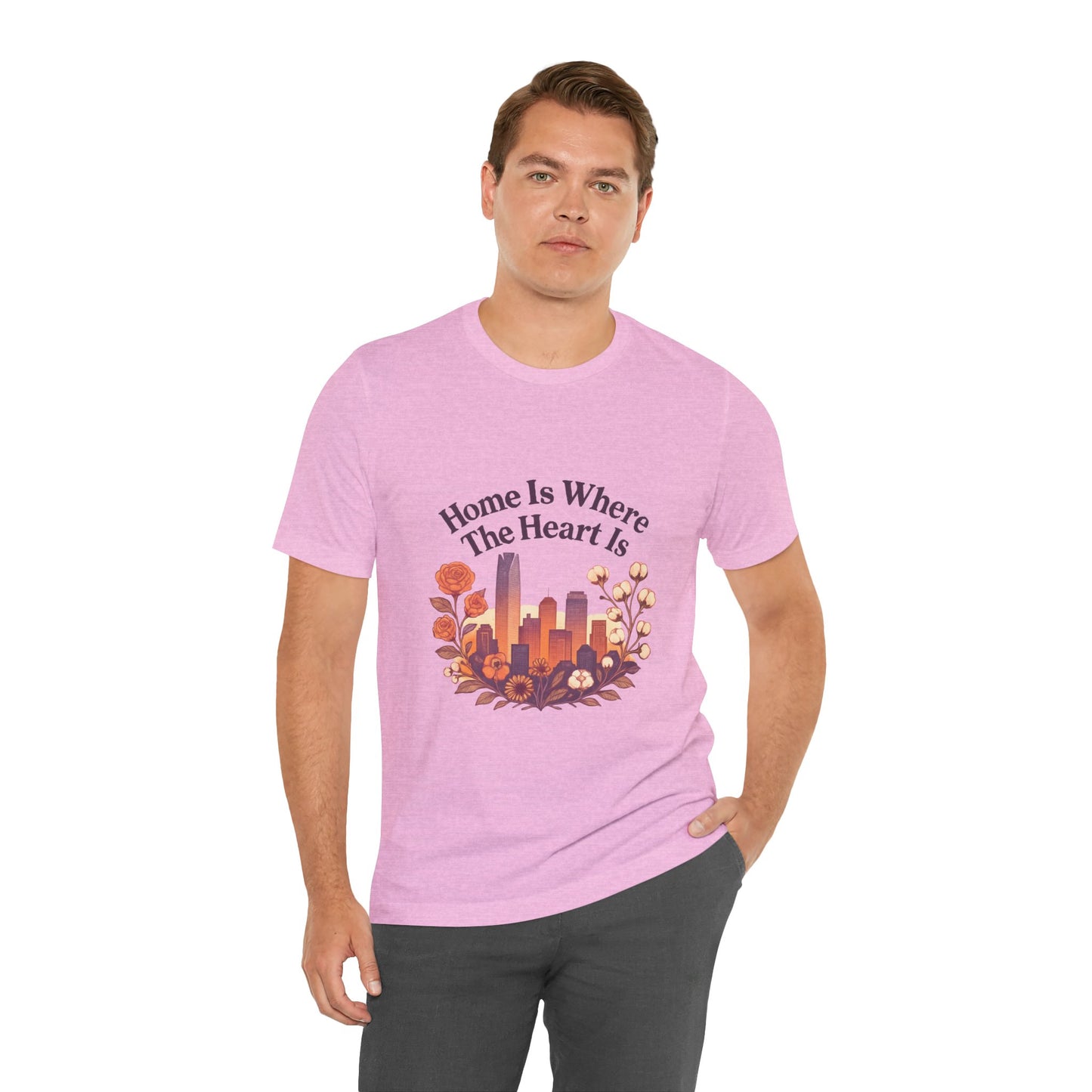 Home Is Where the Heart Is Oklahoma City Shirt | OKC Pride Tee | Oklahoma City Love