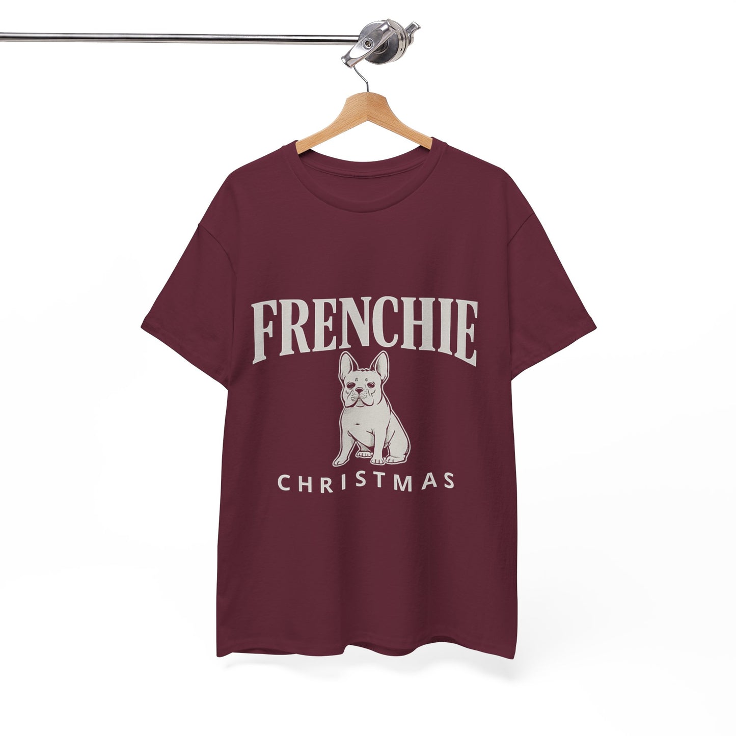 Frenchie Christmas Shirt – Cute French Bulldog Holiday Tee, Vintage Frenchie Christmas Gift, Dog Lover Xmas Graphic Tee, French Bulldog Christmas Apparel