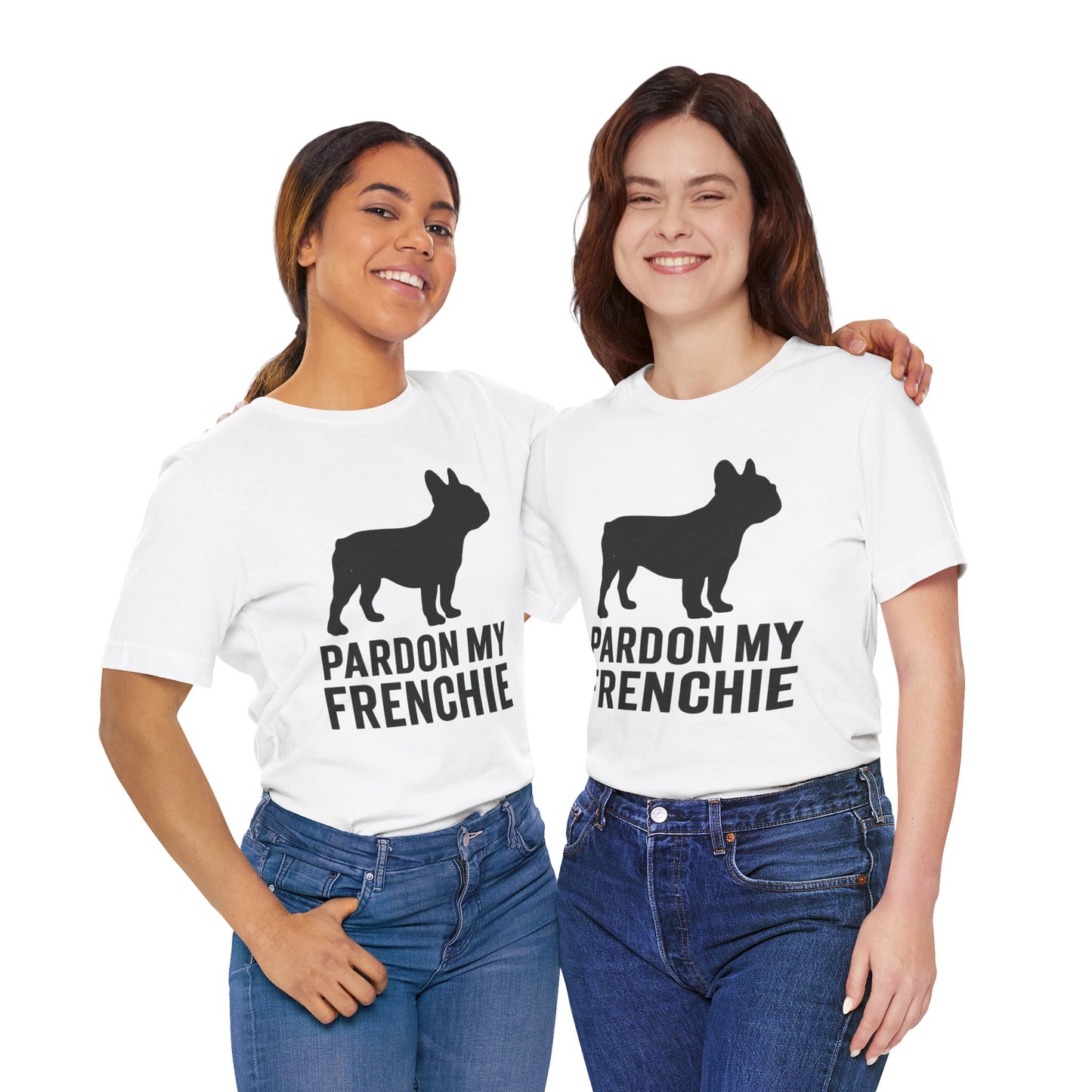 Pardon My Frenchie T-Shirt | Retro French Bulldog Graphic Tee | Funny Dog Lover Shirt | Vintage Frenchie Gift for Her or Him