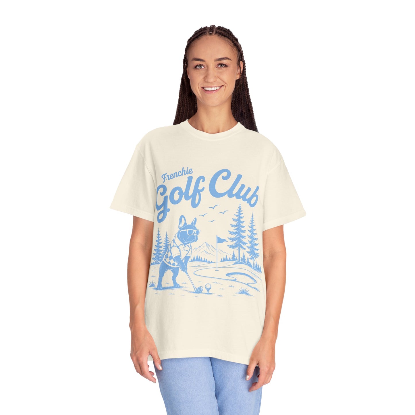 Golf Club T-Shirt — Frenchie Golf Club Graphic Tee