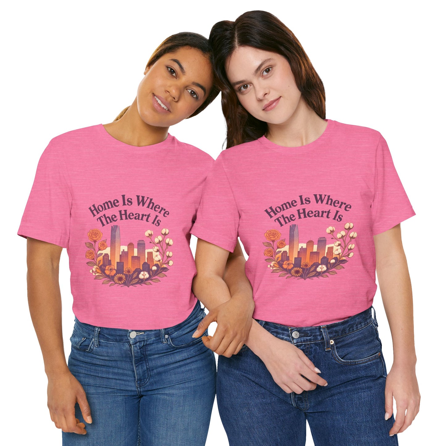 Home Is Where the Heart Is Oklahoma City Shirt | OKC Pride Tee | Oklahoma City Love