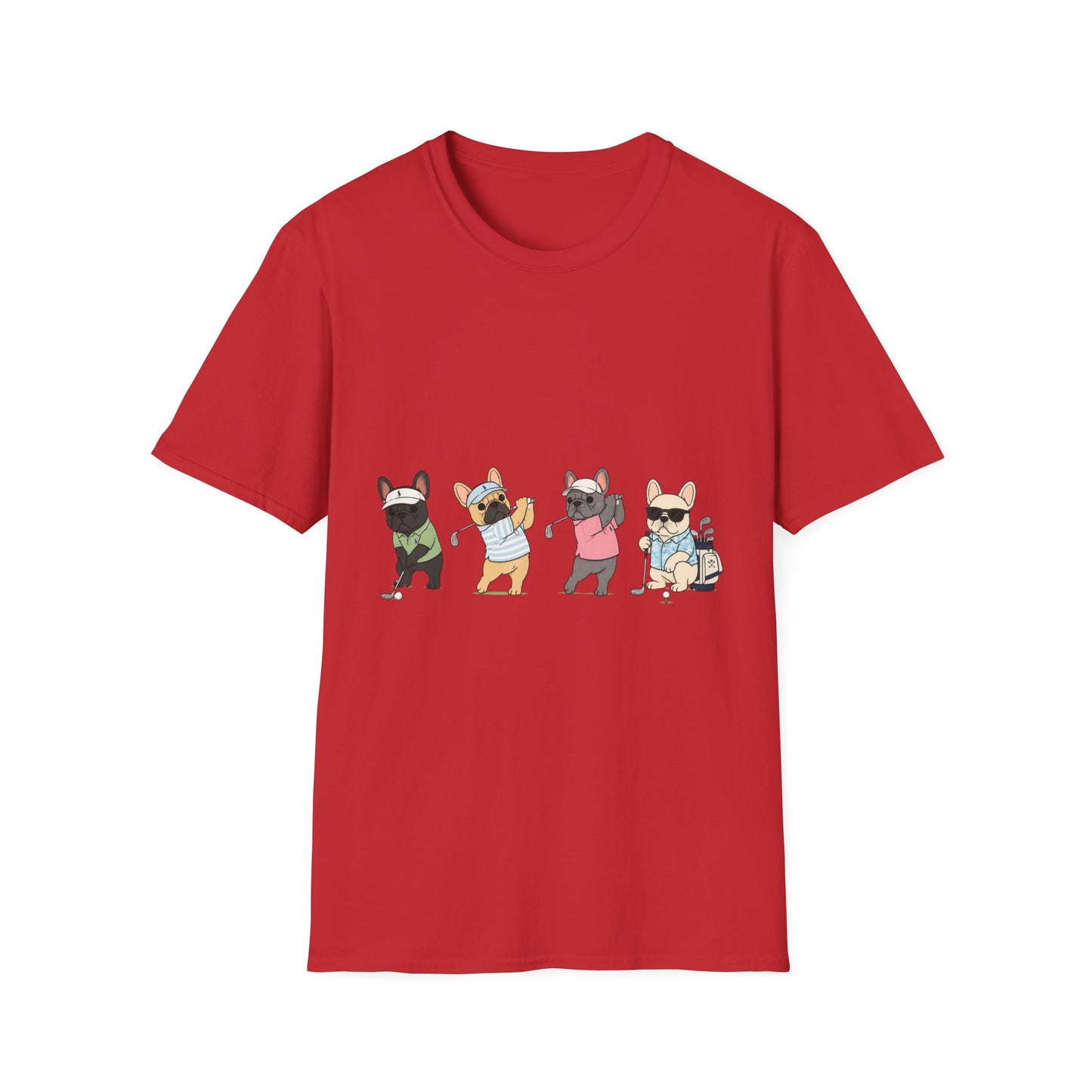 Frenchie Golf Shirt, French Bulldog Golf Tee, Funny Golfer Dog Shirt, Golf Lover Gift, Frenchie Country Club Shirt, Dog Dad Golf Tee