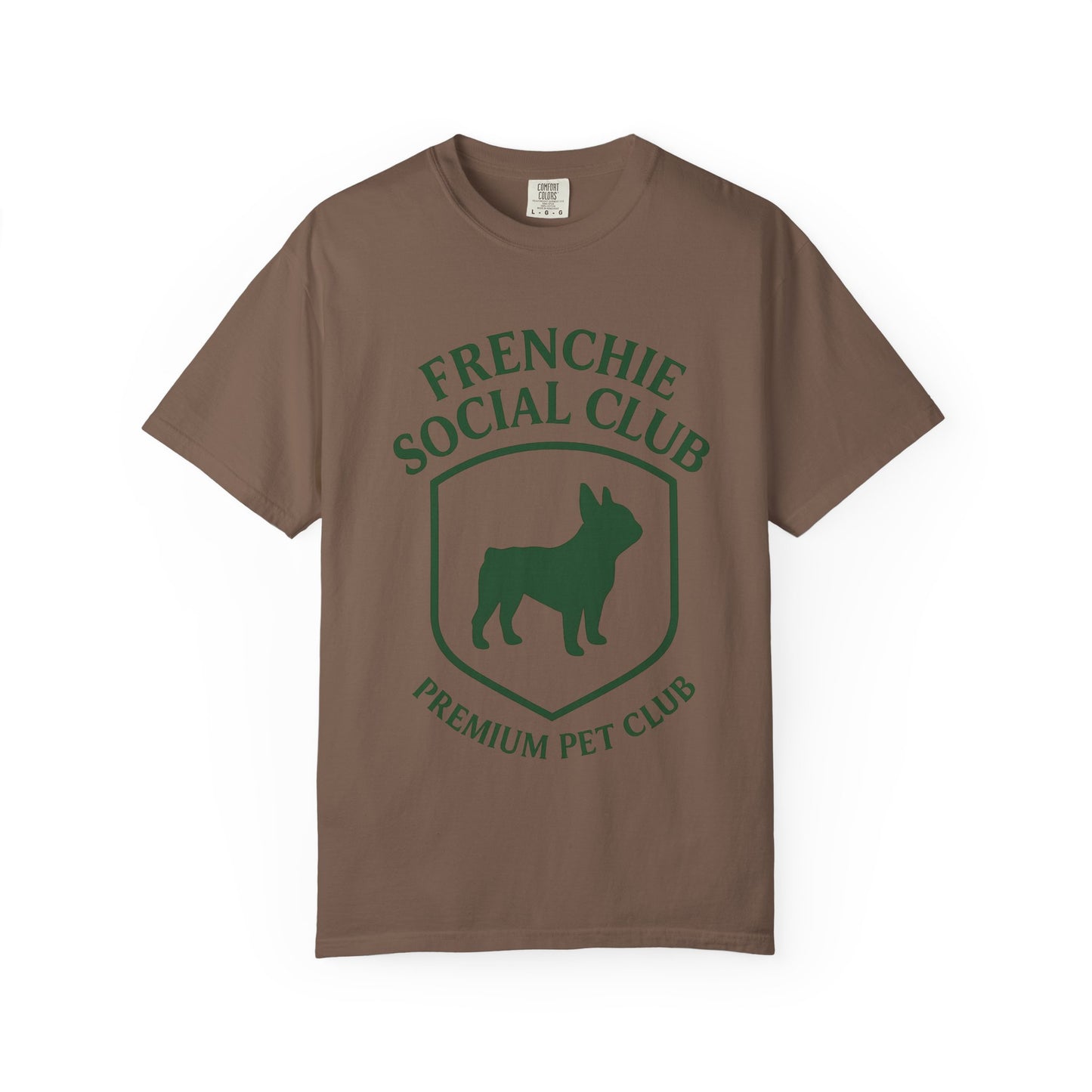 French Bulldog Club T-Shirt | Unisex Frenchie Graphic Tee | Retro Dog Lover Shirt | Minimal Country Club Style Frenchie Gift