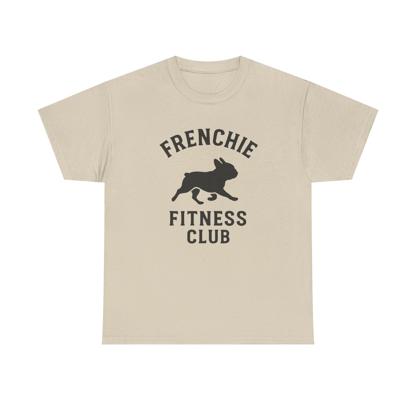 Frenchie Fitness Club T-Shirt | Funny French Bulldog Gym Tee | Dog Lover Workout Shirt | Frenchie Mom Gift | Cute Fitness Dog Graphic Tee
