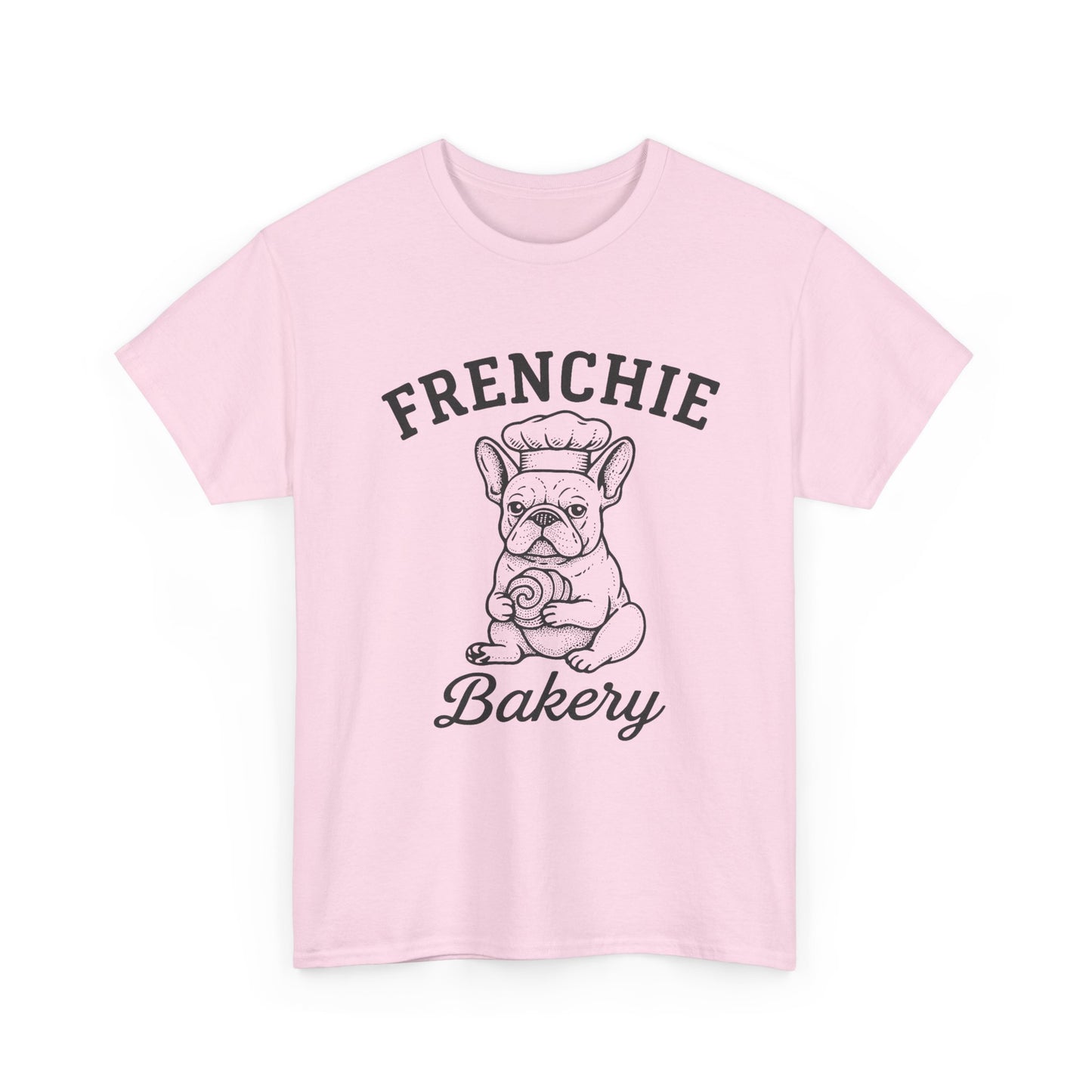 Frenchie Bakery T-Shirt French Bulldog Chef Tee, Cute Dog Lover Gift, Vintage Frenchie Café Graphic