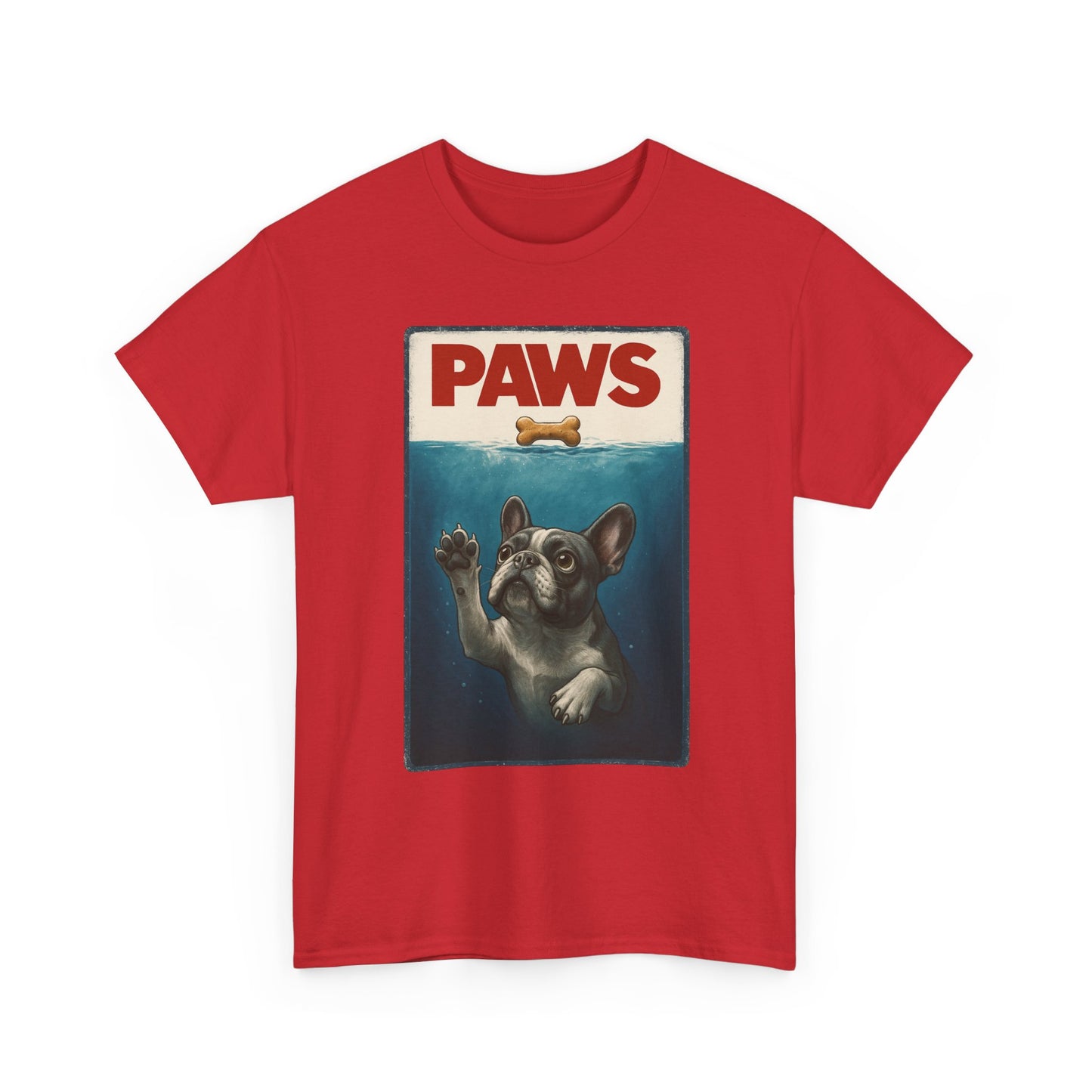 PAWS Frenchie Shirt | Funny French Bulldog Parody Tee | Dog Lover Novelty T-Shirt | Cute Frenchie Graphic | Unique Gift for Frenchie Owners