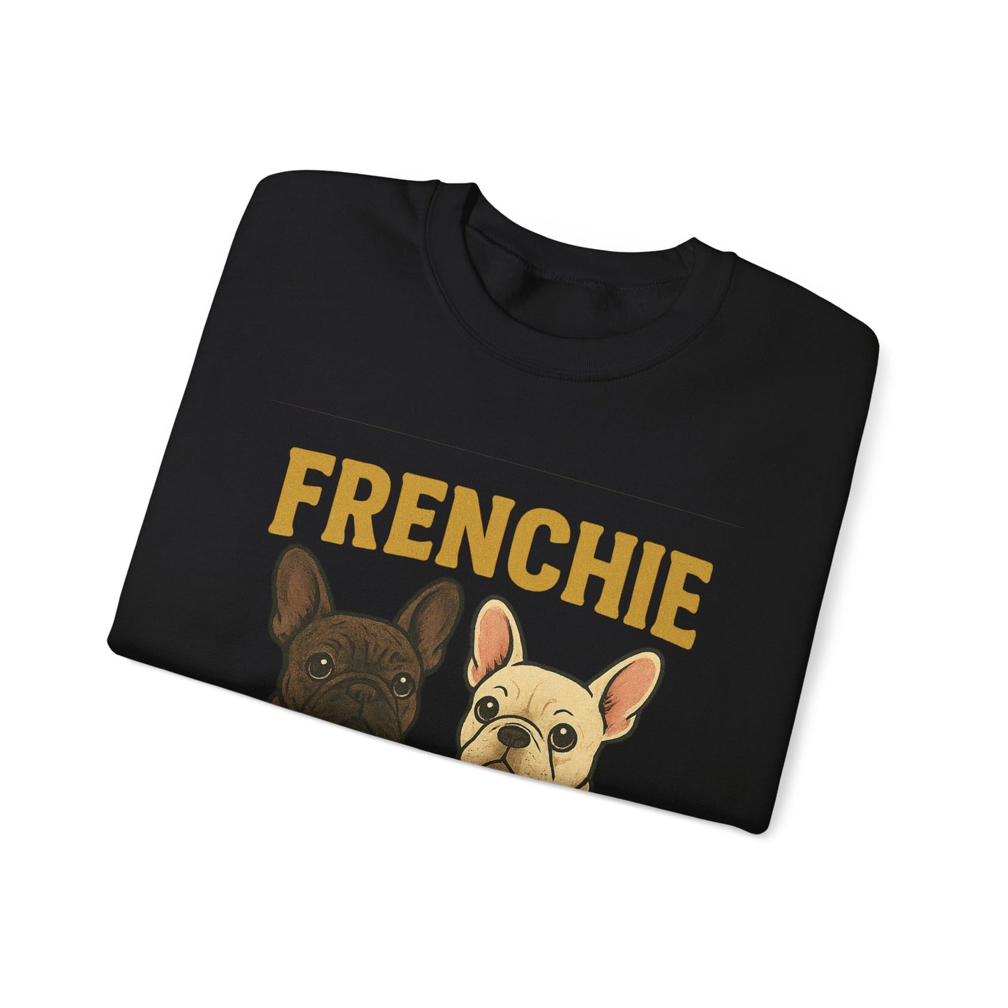 Frenchie Squad Sweatshirt | Cute French Bulldog Pullover | Dog Lover Crewneck | Matching Frenchie Mom & Dad Sweater