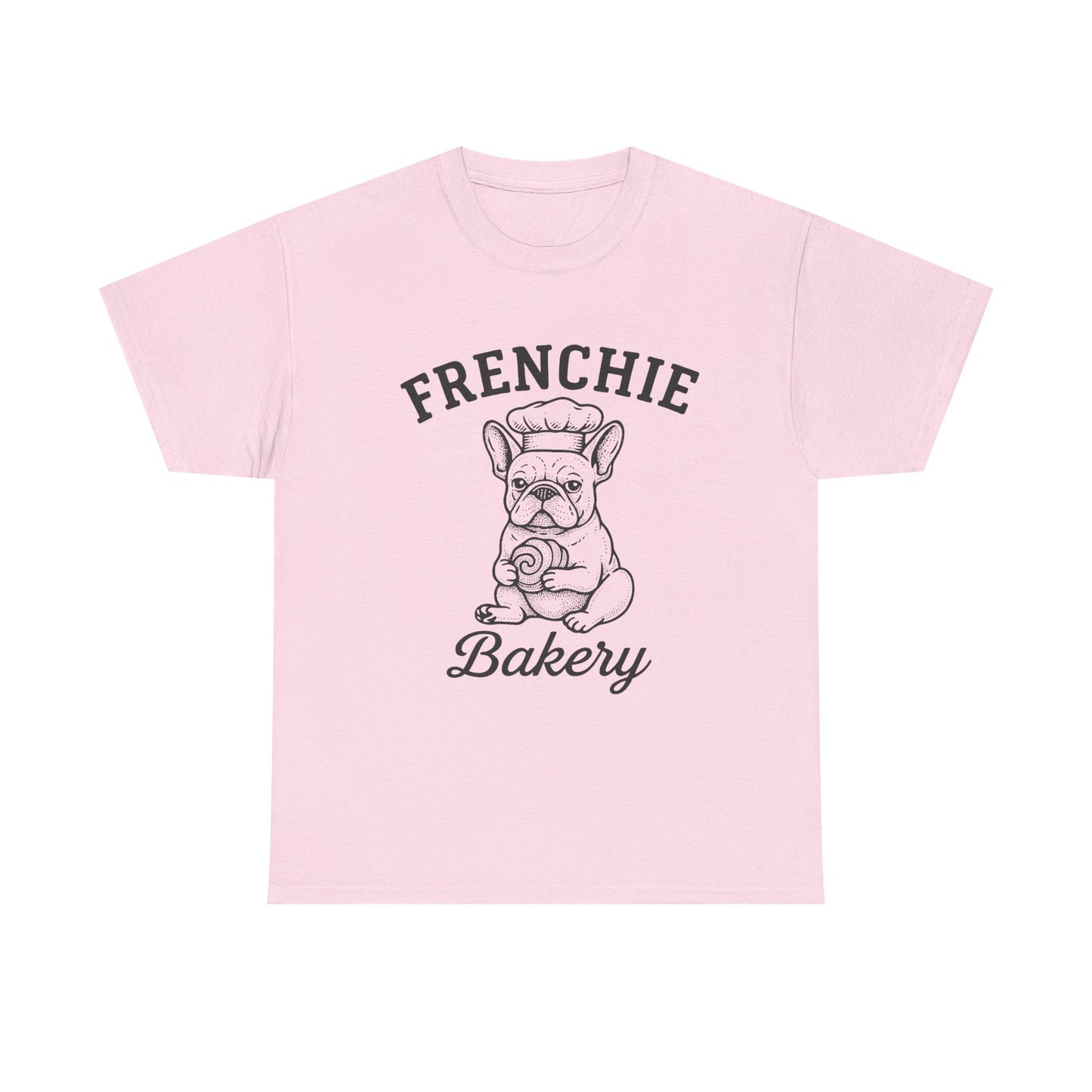 Frenchie Bakery T-Shirt French Bulldog Chef Tee, Cute Dog Lover Gift, Vintage Frenchie Café Graphic