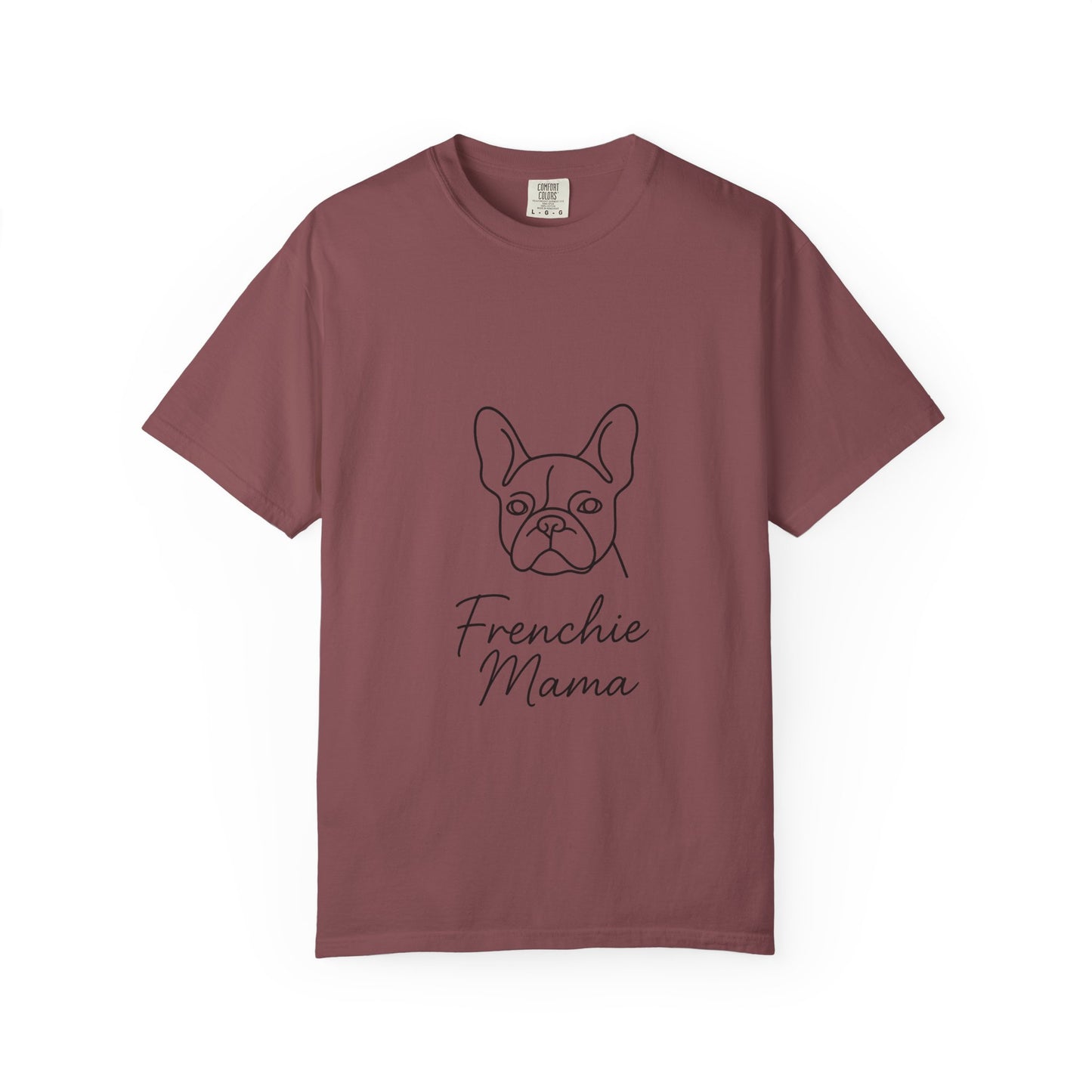 Frenchie Mama T-Shirt | Cute French Bulldog Mom Tee | Dog Lover Graphic Shirt | Frenchie Owner Gift for Her