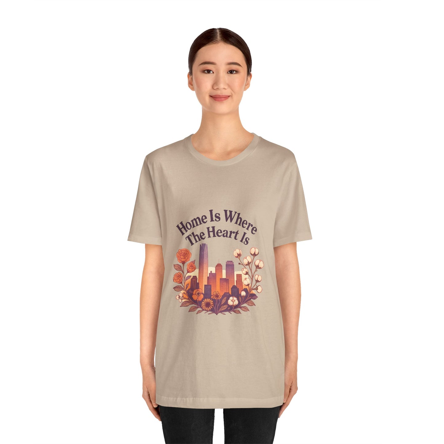 Home Is Where the Heart Is Oklahoma City Shirt | OKC Pride Tee | Oklahoma City Love