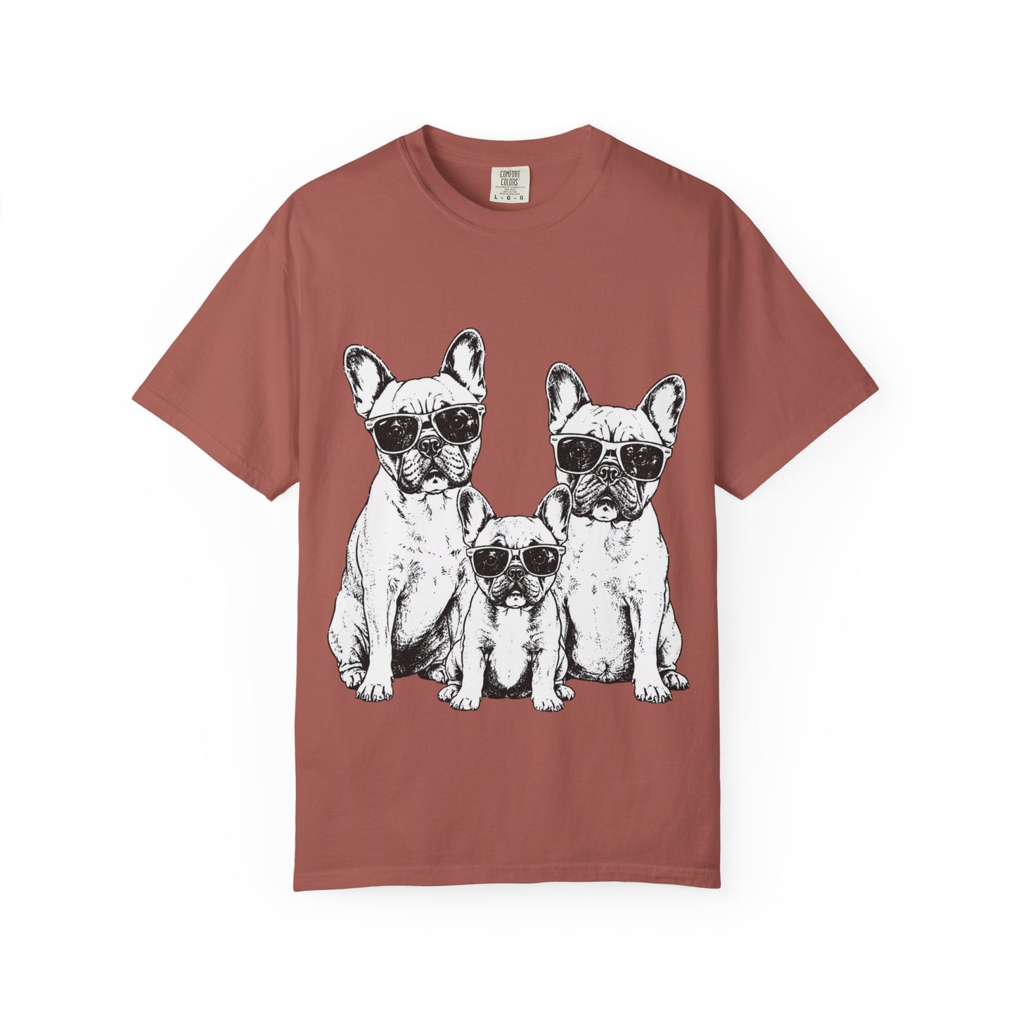 French Bulldog Family Shirt, Frenchie Family Tee, Cool French Bulldogs Sunglasses Shirt, Dog Mom Gift, Dog Dad Gift, Frenchie Lover Shirt, Cute Dog Graphic Tee