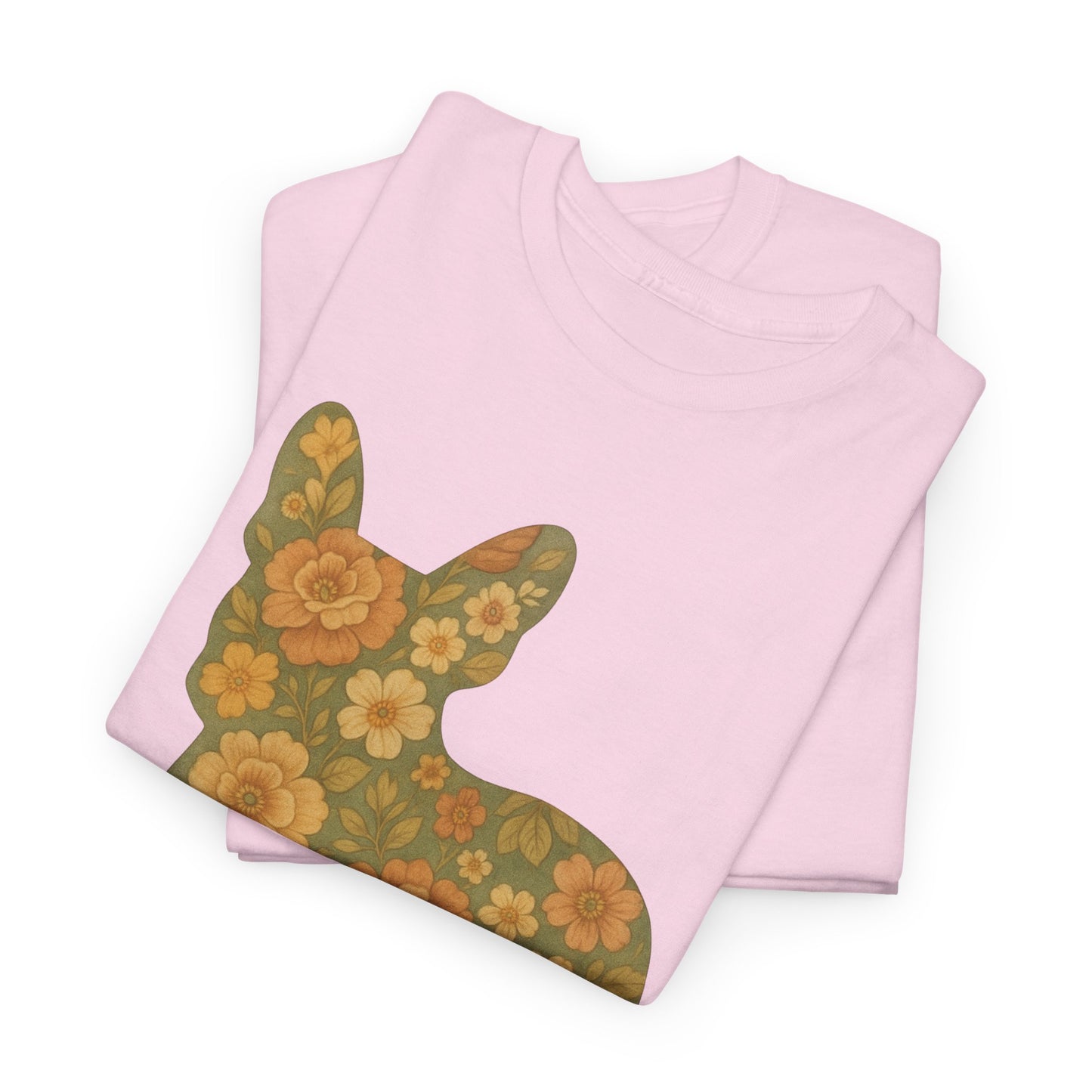 Floral Frenchie T-Shirt | Retro Flower French Bulldog Tee | Boho Dog Mom Shirt | Cute Pet Lover Gift | Vintage Botanical Dog Graphic Tee