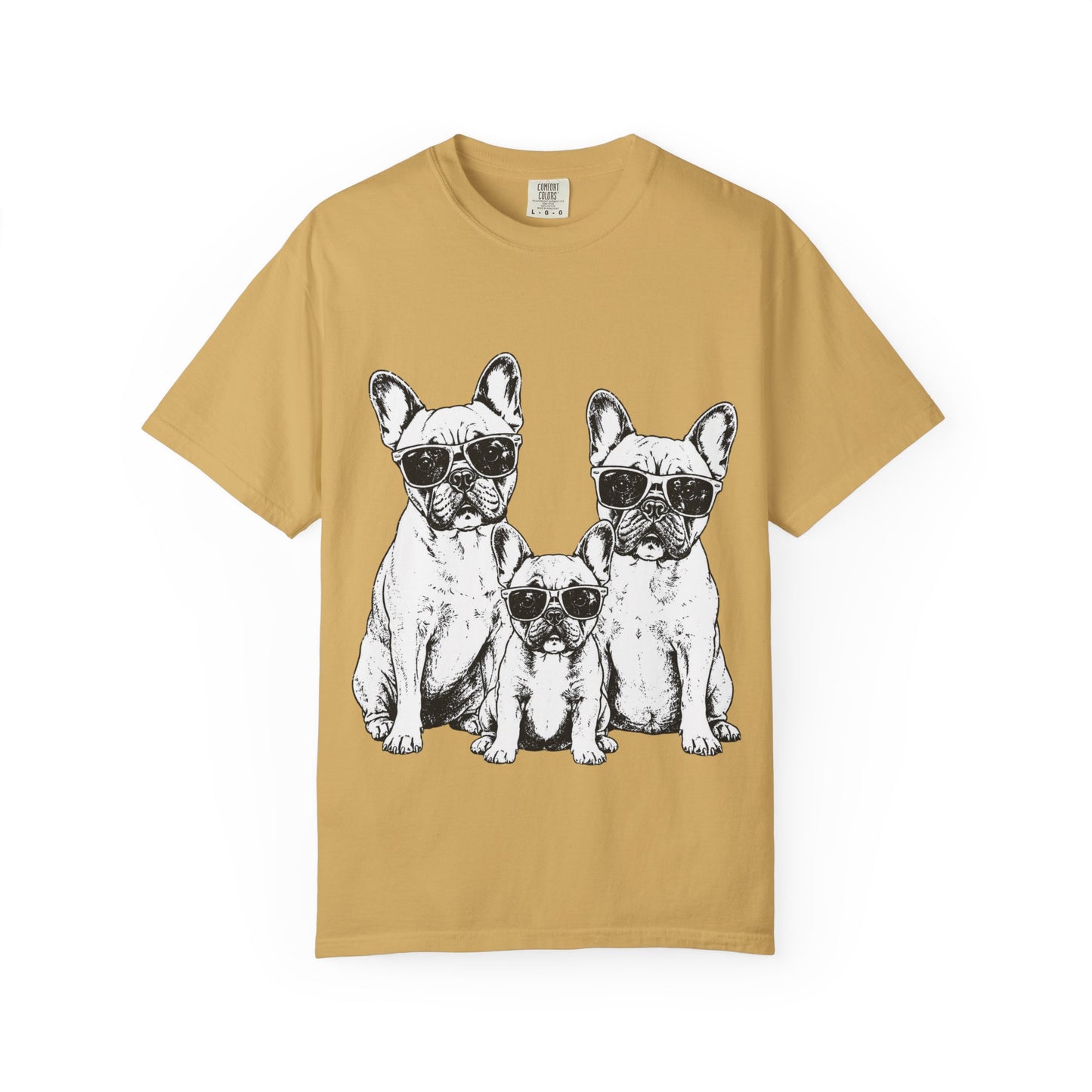 French Bulldog Family Shirt, Frenchie Family Tee, Cool French Bulldogs Sunglasses Shirt, Dog Mom Gift, Dog Dad Gift, Frenchie Lover Shirt, Cute Dog Graphic Tee