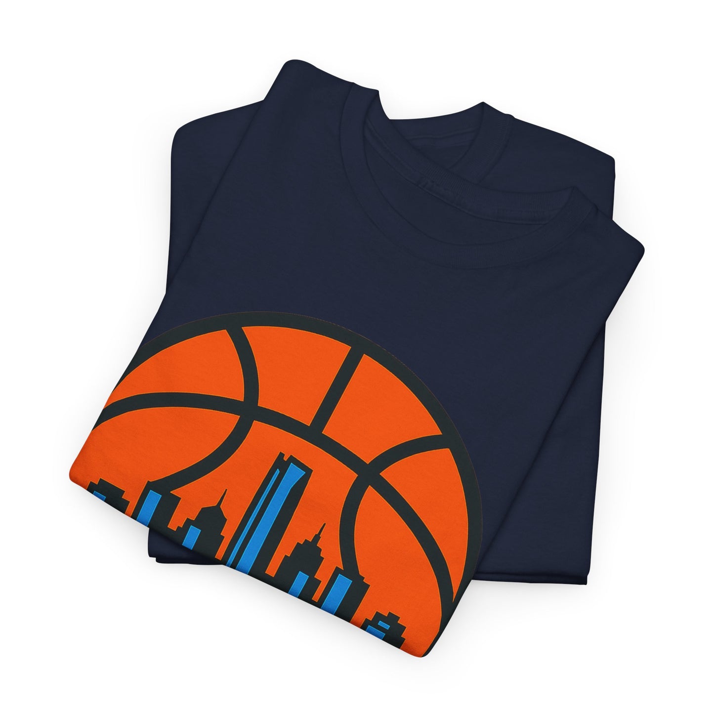 Oklahoma City Basketball Skyline T-Shirt