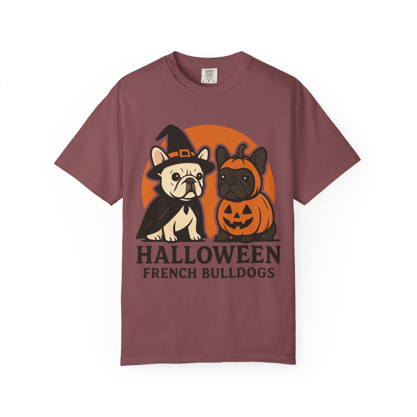 French Bulldog Halloween Sweatshirt | Spooky Frenchie Pullover | Ghost Dog Lover Crewneck | Cute Pumpkin Fall Sweater