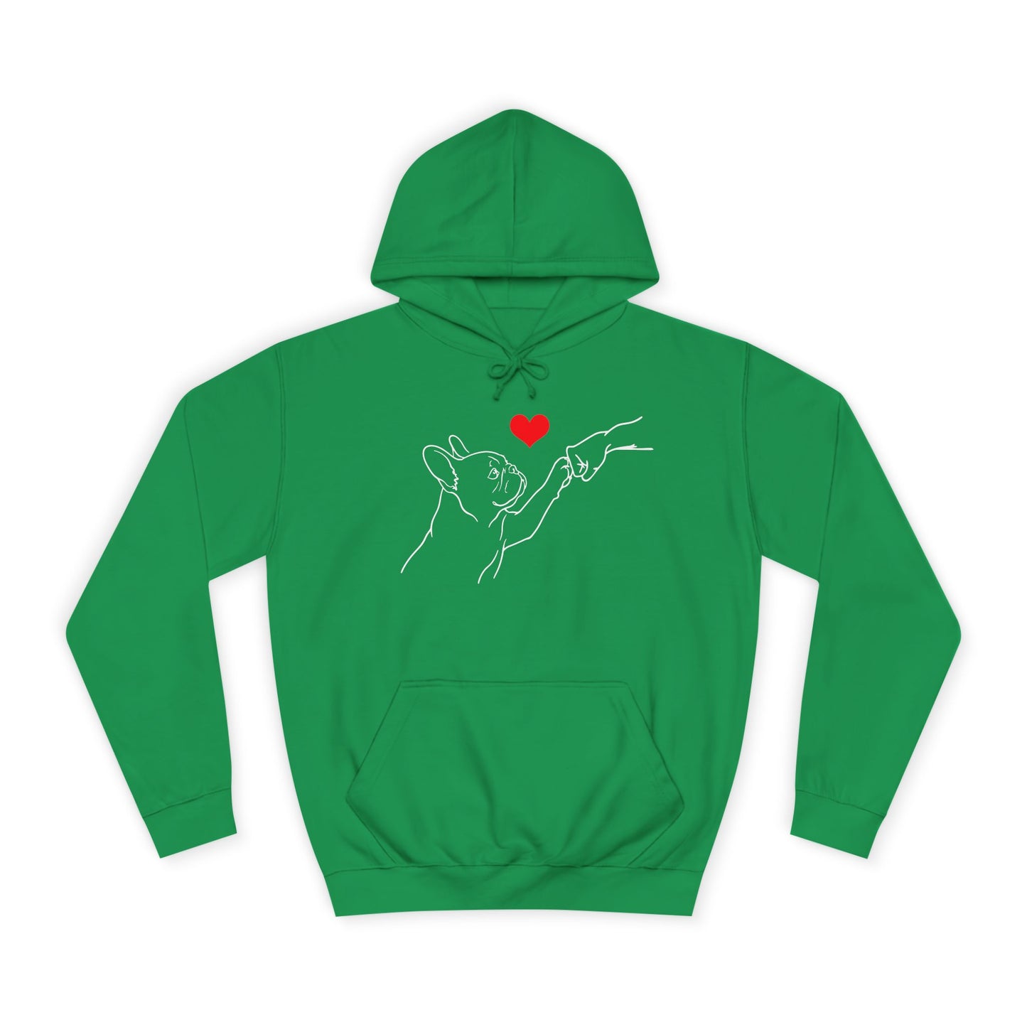 French Bulldog Hoodie, Frenchie Love Hoodie, Frenchie Mom Gift, Dog Lover Hoodie, Minimalist French Bulldog Sweatshirt, Frenchie Dad Gift, Pet Parent Hoodie