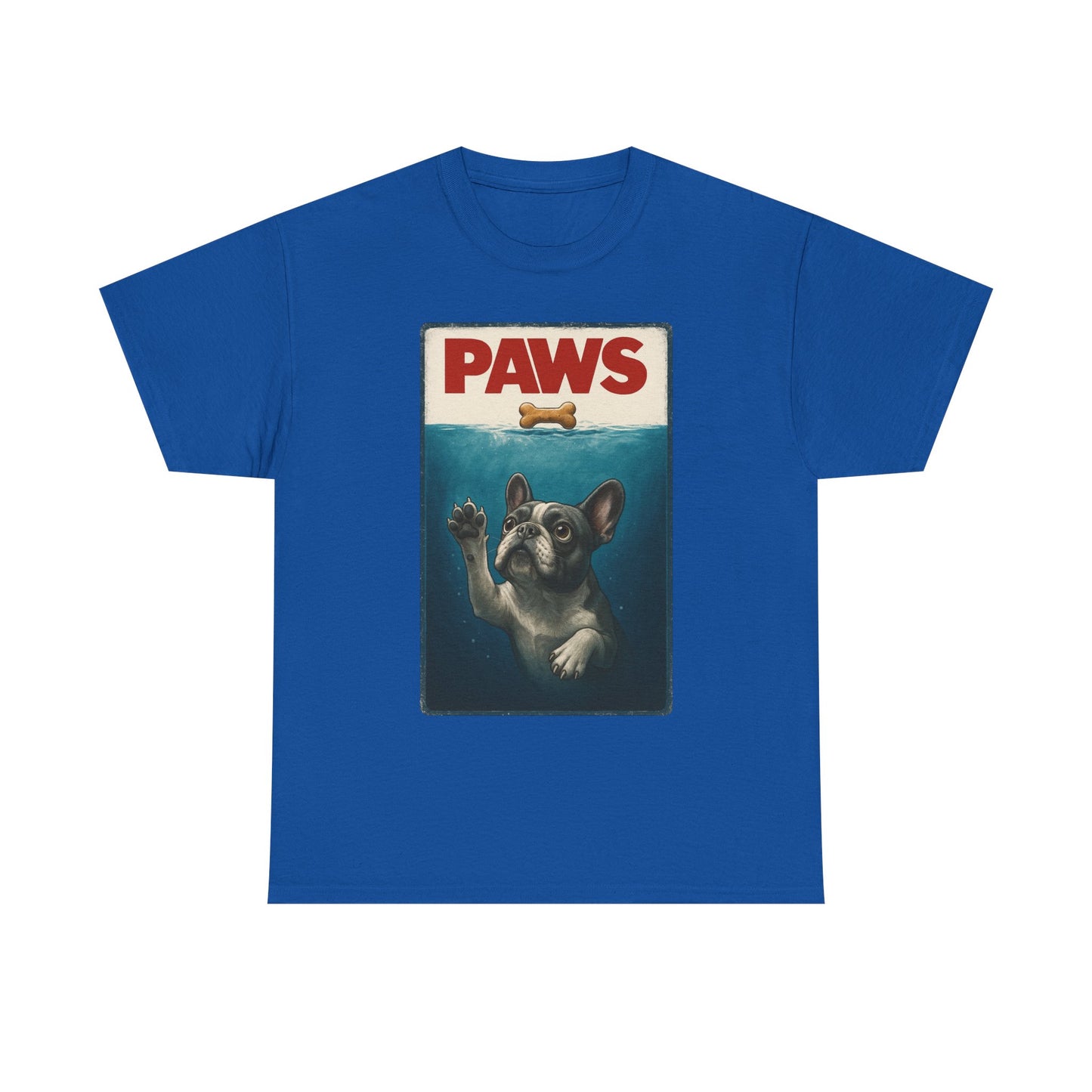 PAWS Frenchie Shirt | Funny French Bulldog Parody Tee | Dog Lover Novelty T-Shirt | Cute Frenchie Graphic | Unique Gift for Frenchie Owners