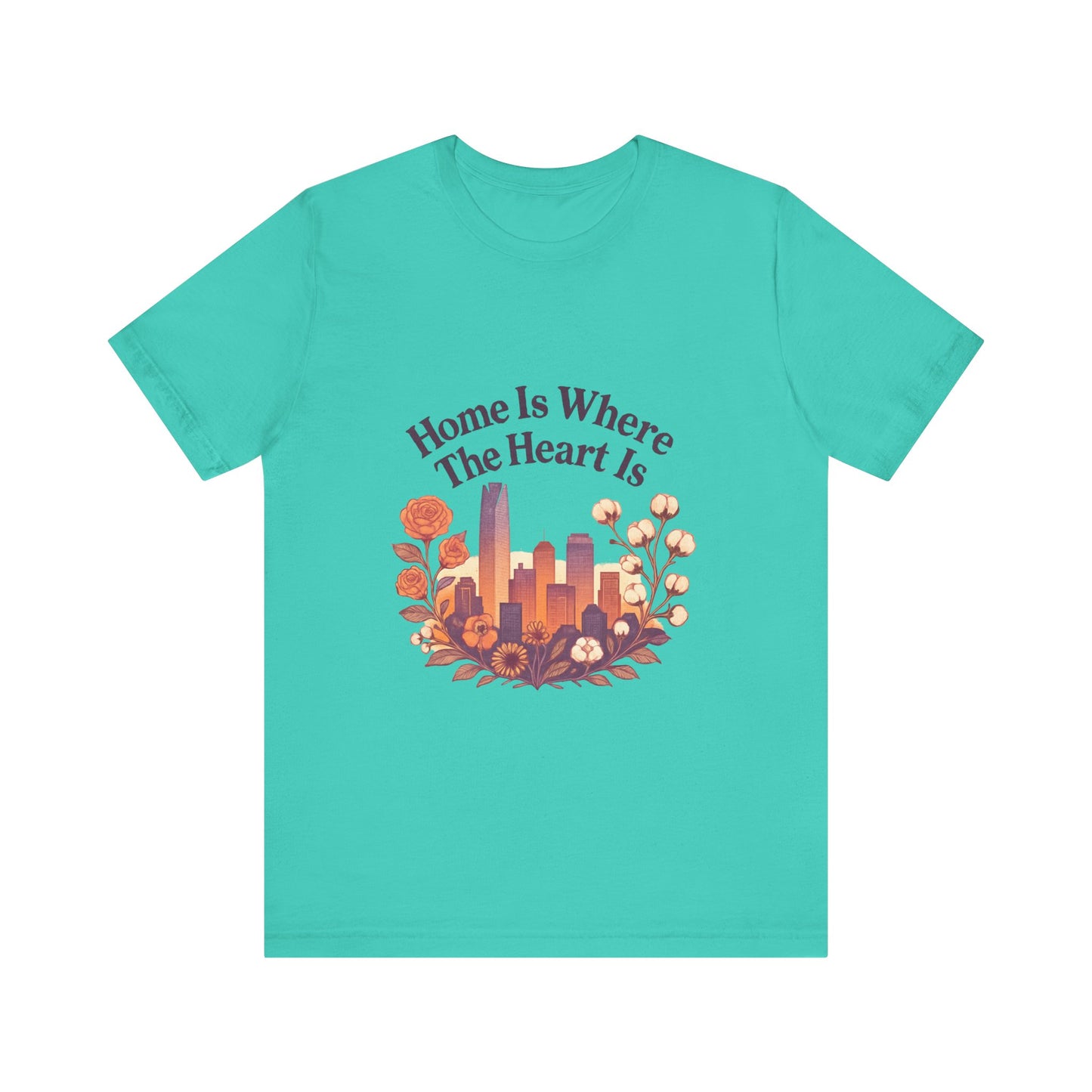 Home Is Where the Heart Is Oklahoma City Shirt | OKC Pride Tee | Oklahoma City Love