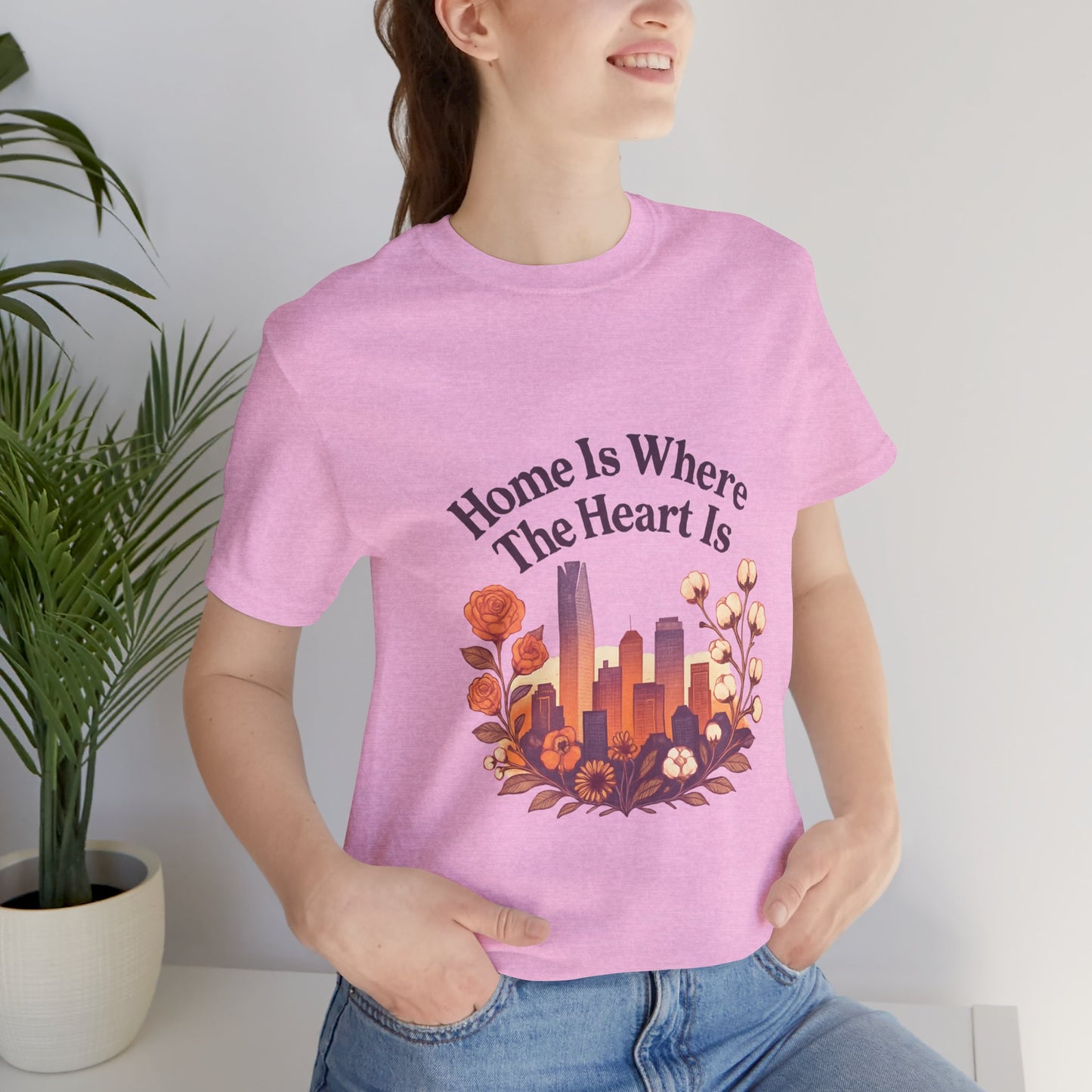 Home Is Where the Heart Is Oklahoma City Shirt | OKC Pride Tee | Oklahoma City Love