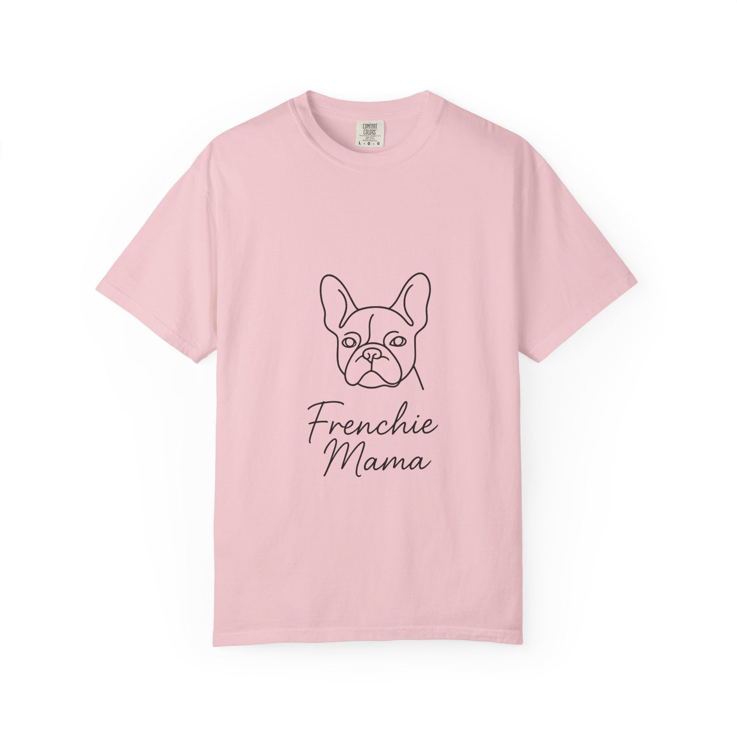 Frenchie Mama T-Shirt | Cute French Bulldog Mom Tee | Dog Lover Graphic Shirt | Frenchie Owner Gift for Her
