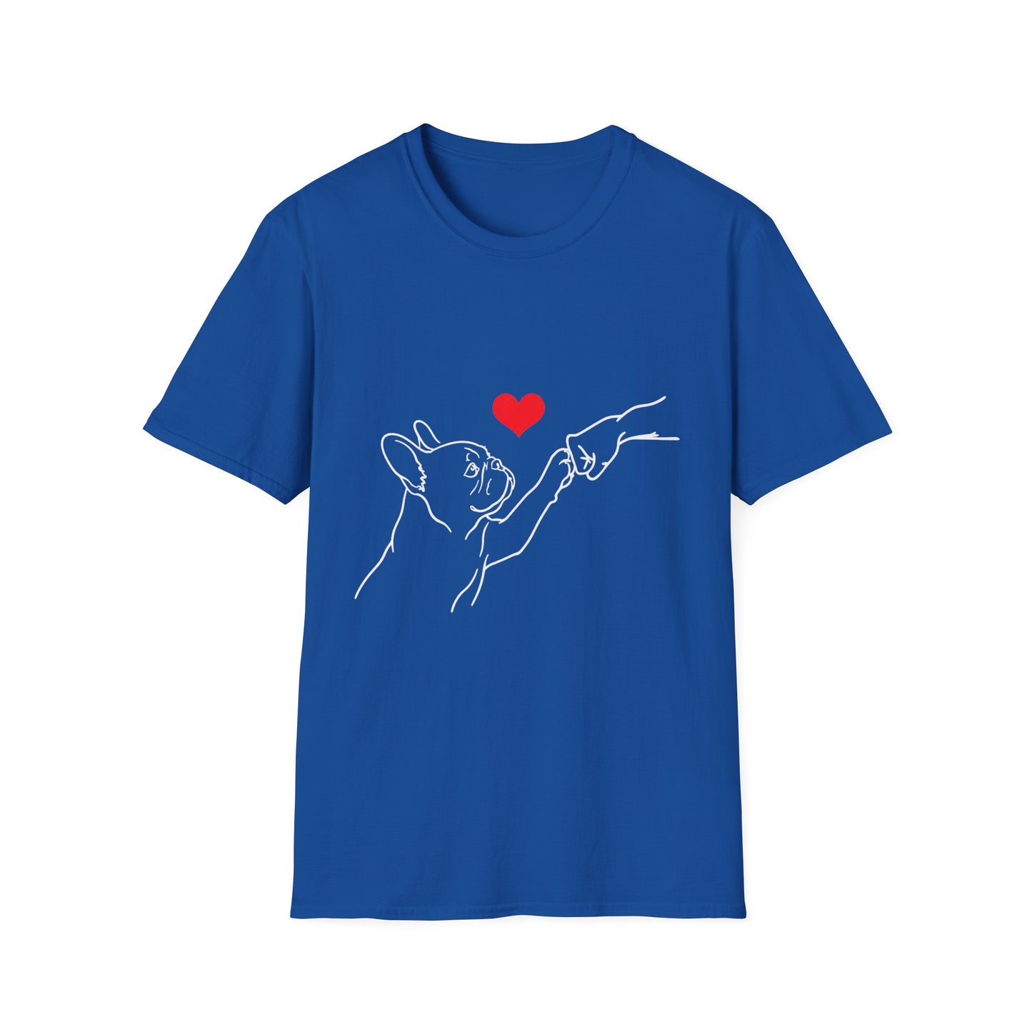 French Bulldog Love Shirt, Frenchie Mom Gift, French Bulldog Dad Shirt, Minimalist Frenchie Tee, Dog Lover Gift, French Bulldog Outline Shirt, Pet Memorial Tee