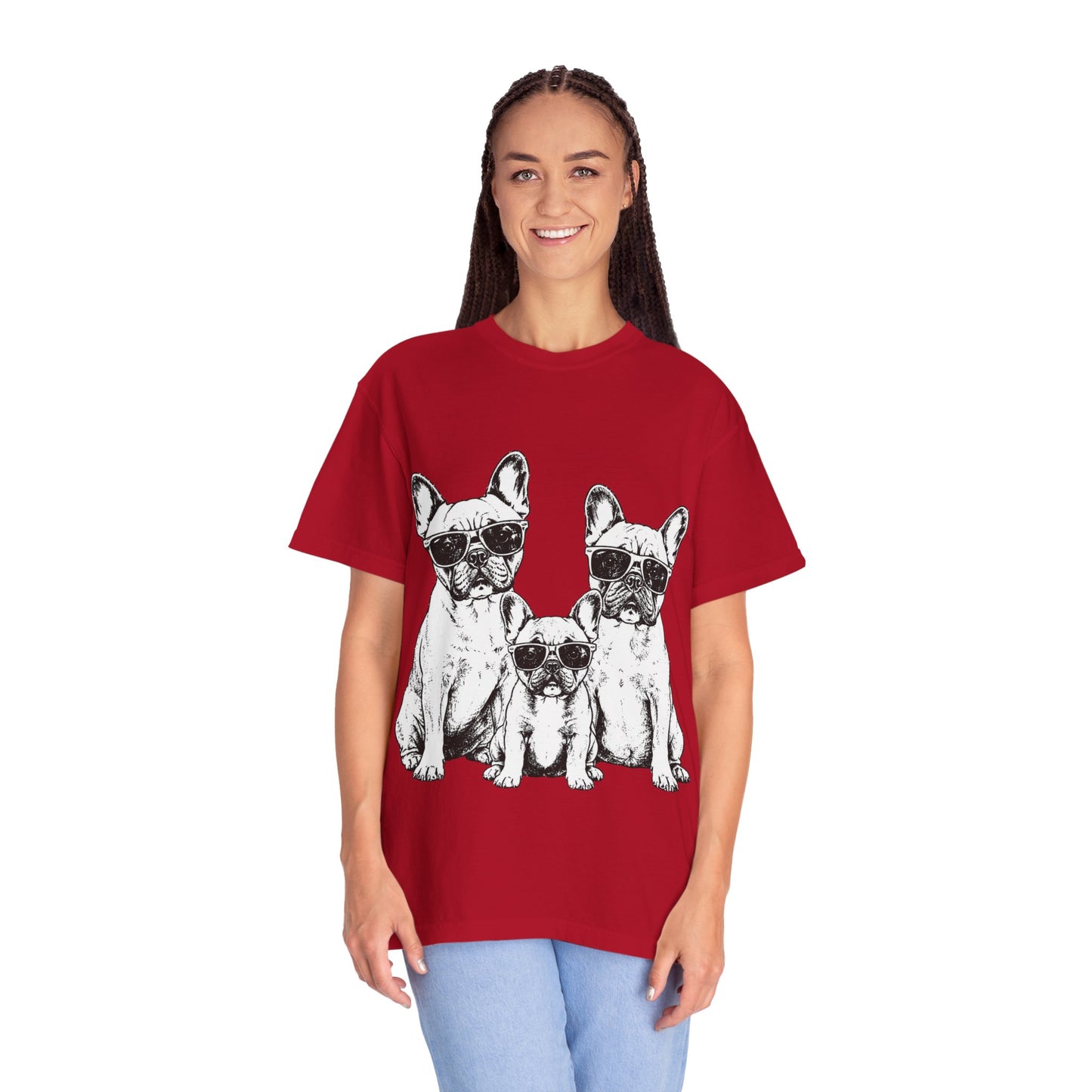 French Bulldog Family Shirt, Frenchie Family Tee, Cool French Bulldogs Sunglasses Shirt, Dog Mom Gift, Dog Dad Gift, Frenchie Lover Shirt, Cute Dog Graphic Tee