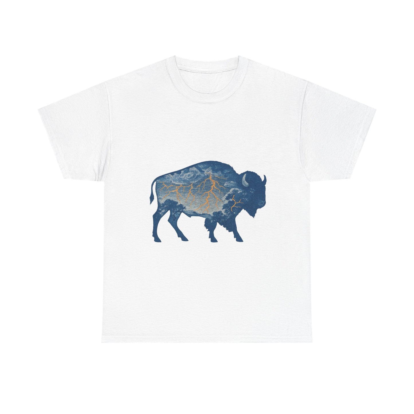 OKC Thunder Buffalo T-Shirt | Oklahoma Bison Lightning Sweatshirt | Retro Oklahoma Basketball Fan Sweater | Unisex