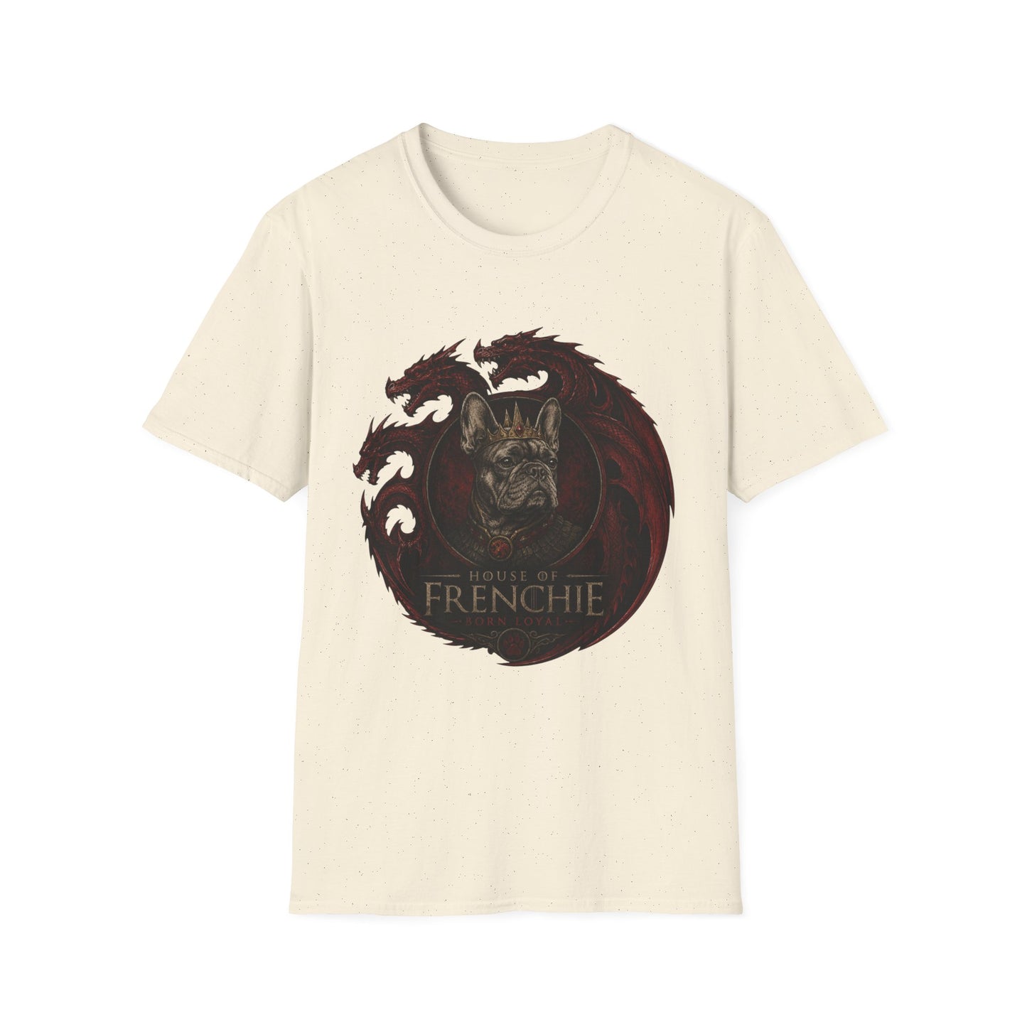 Frenchie Dragon T-Shirt — Gothic French Bulldog Illustration Tee
