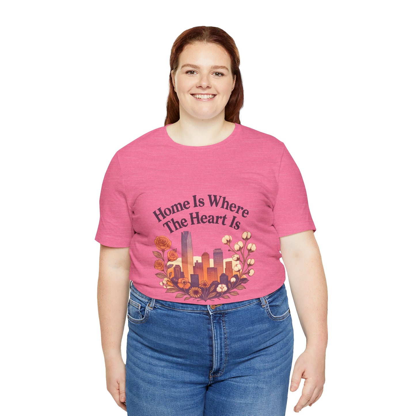 Home Is Where the Heart Is Oklahoma City Shirt | OKC Pride Tee | Oklahoma City Love