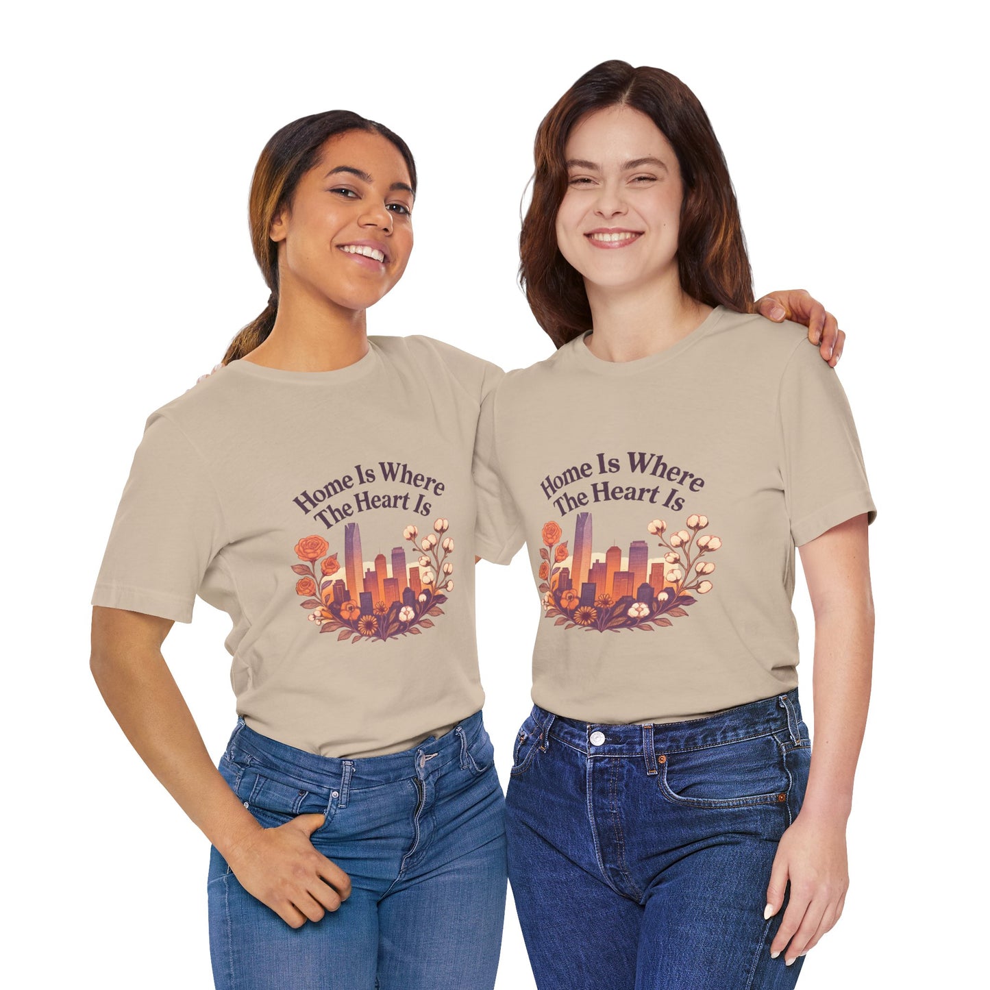 Home Is Where the Heart Is Oklahoma City Shirt | OKC Pride Tee | Oklahoma City Love