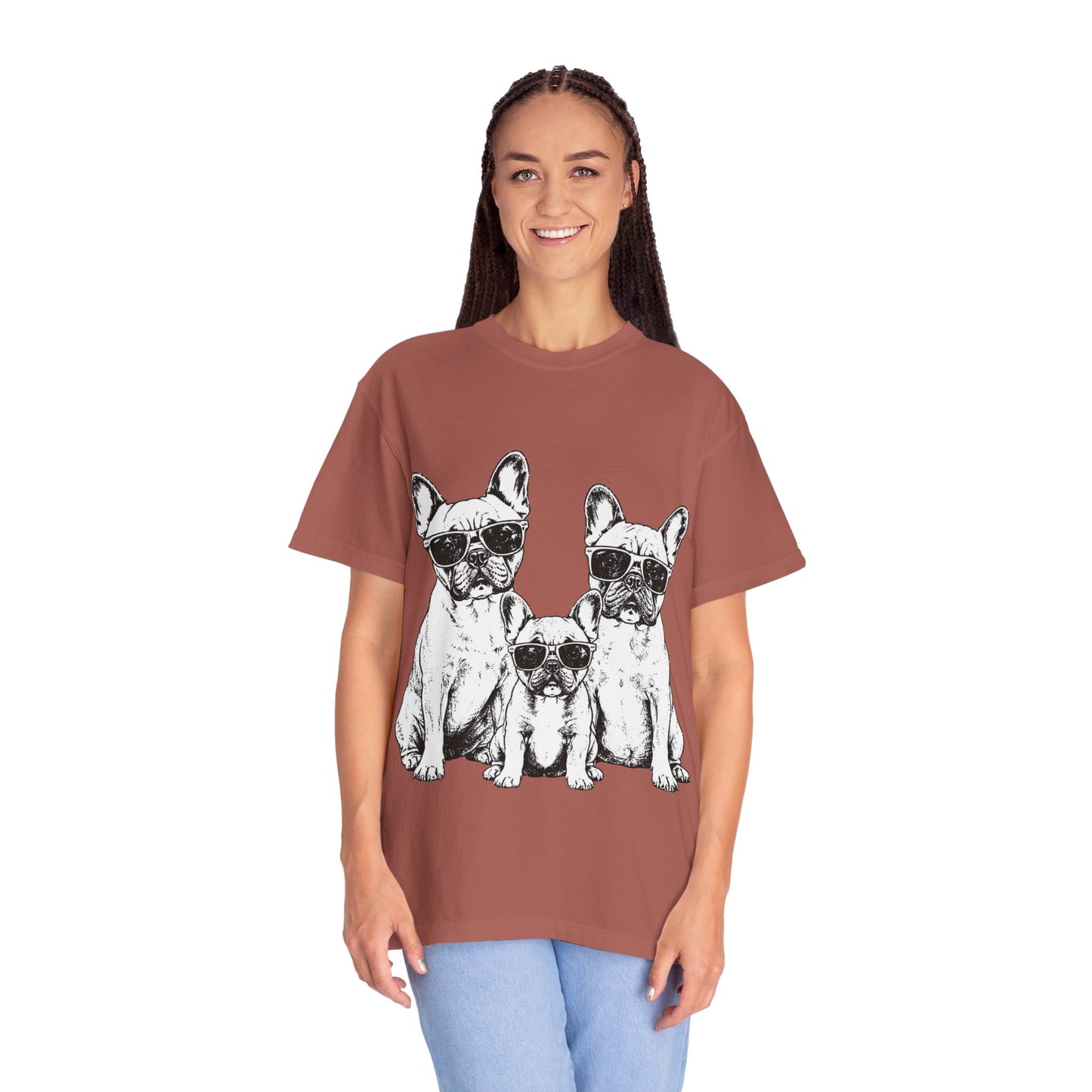 French Bulldog Family Shirt, Frenchie Family Tee, Cool French Bulldogs Sunglasses Shirt, Dog Mom Gift, Dog Dad Gift, Frenchie Lover Shirt, Cute Dog Graphic Tee