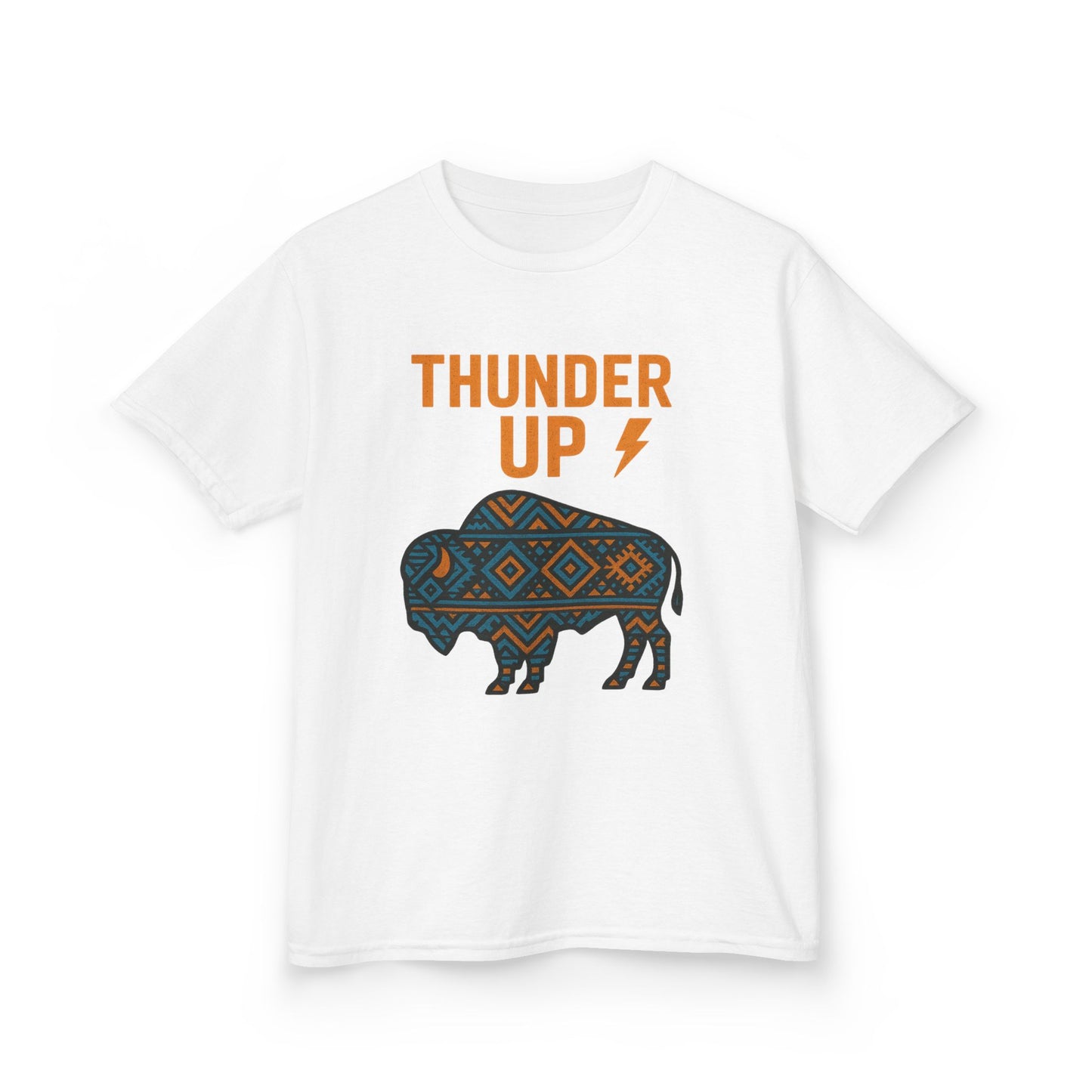 Thunder Up Bison Kids Tee