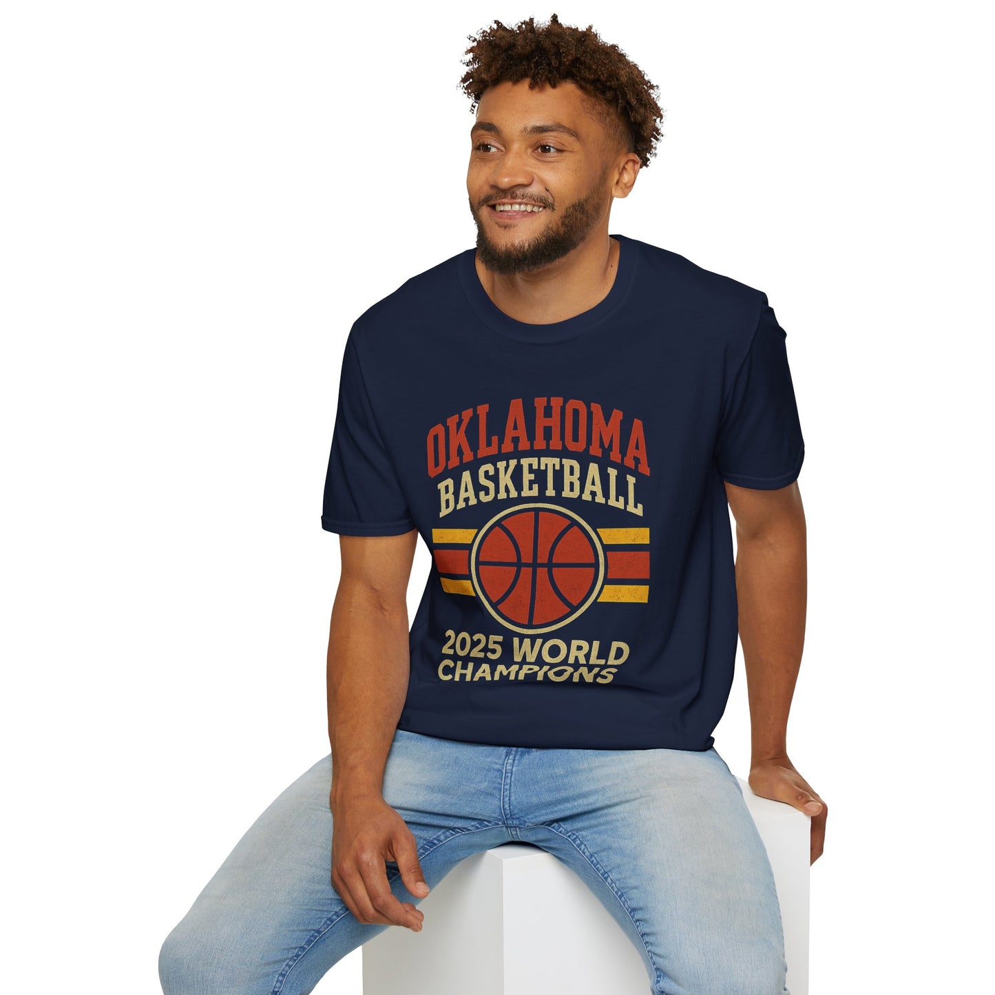 Oklahoma Basketball Shirt | 2025 Champs Tee | Retro Basketball T-Shirt | Oklahoma Sports Fan Gift | Vintage Championship Shirt