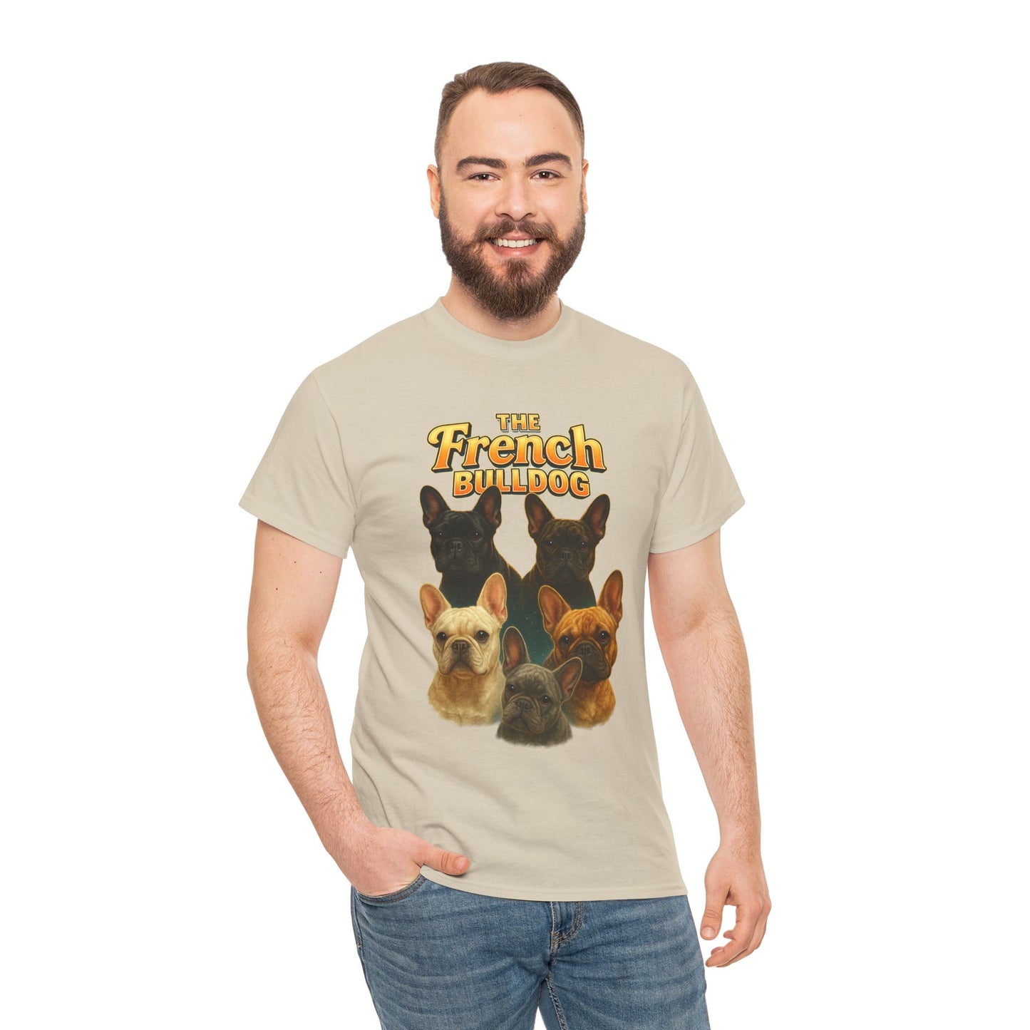 The French Bulldog Vintage Tee | Retro Frenchie Shirt | Dog Lover Gift | 90s Style Graphic T-Shirt | Cute French Bulldog Owner Apparel