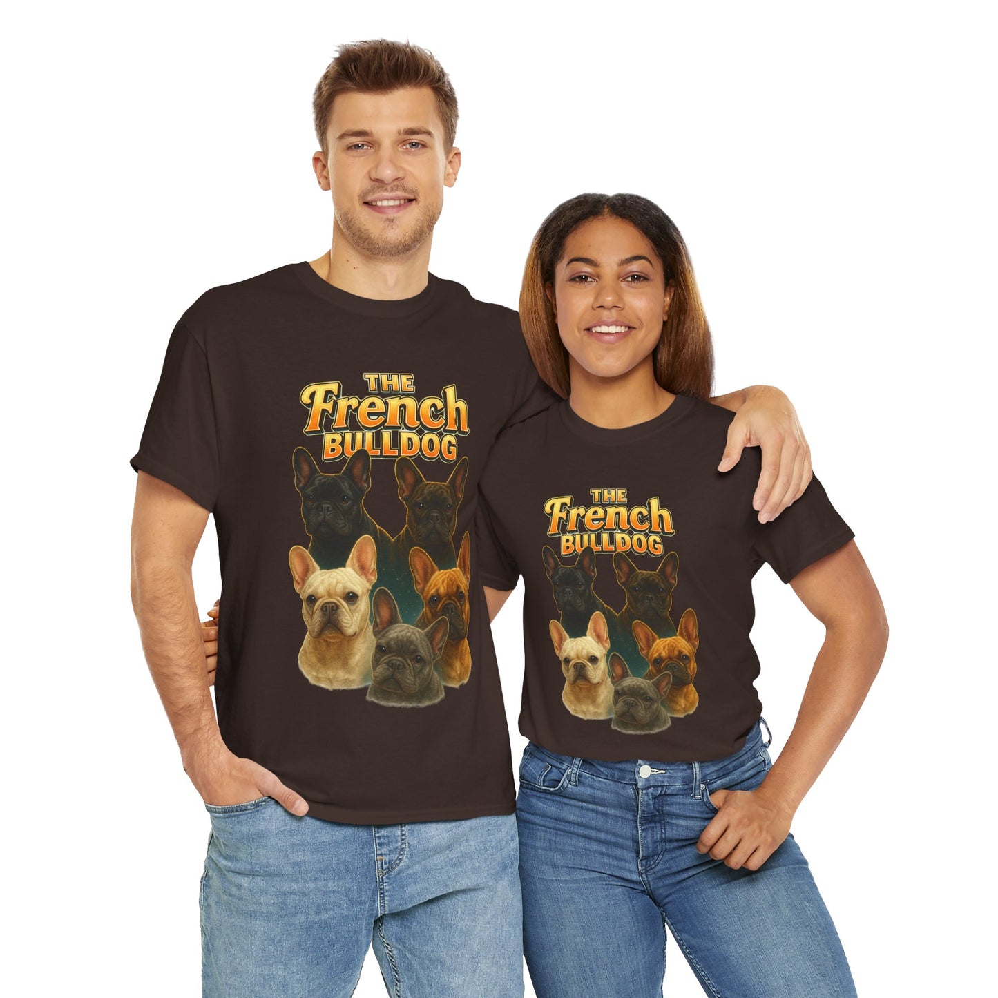 The French Bulldog Vintage Tee | Retro Frenchie Shirt | Dog Lover Gift | 90s Style Graphic T-Shirt | Cute French Bulldog Owner Apparel