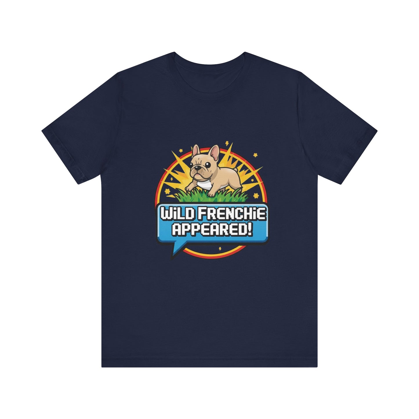 French Bulldog T-Shirt | Cute Frenchie Graphic Tee | Funny Dog Lover Shirt | Gamer Gift for Him or Her