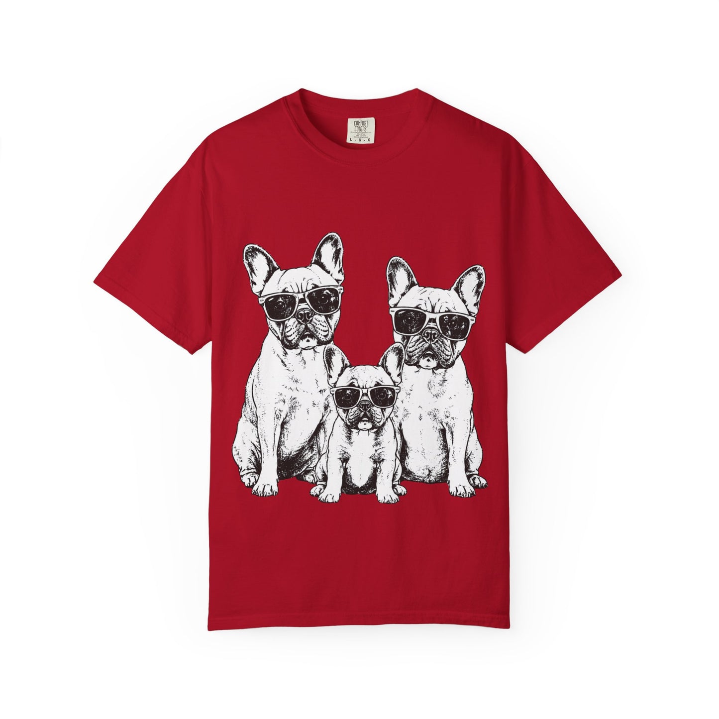 French Bulldog Family Shirt, Frenchie Family Tee, Cool French Bulldogs Sunglasses Shirt, Dog Mom Gift, Dog Dad Gift, Frenchie Lover Shirt, Cute Dog Graphic Tee