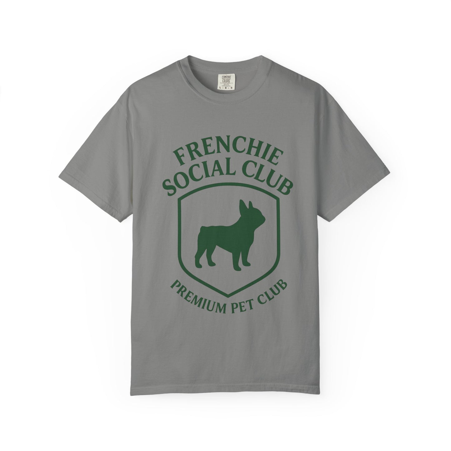 French Bulldog Club T-Shirt | Unisex Frenchie Graphic Tee | Retro Dog Lover Shirt | Minimal Country Club Style Frenchie Gift