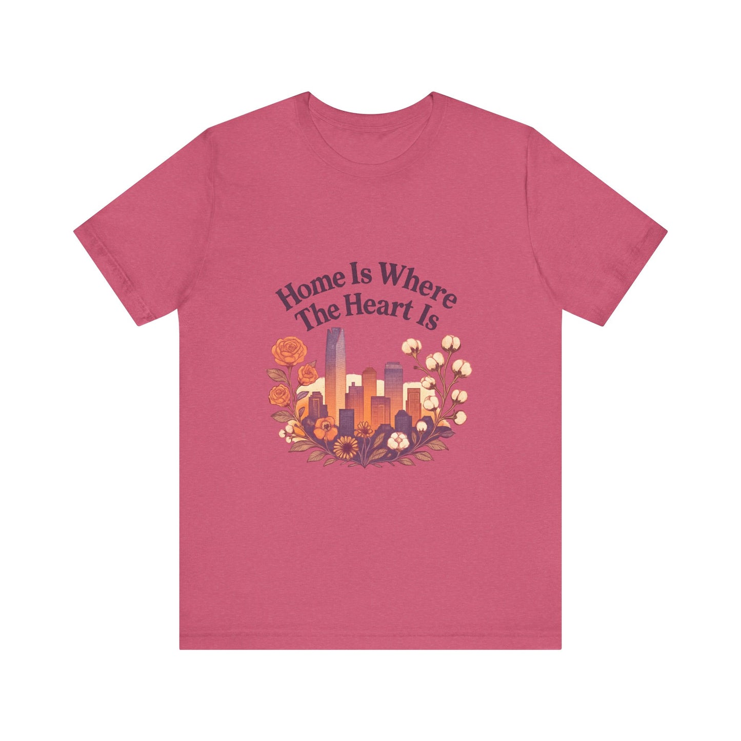Home Is Where the Heart Is Oklahoma City Shirt | OKC Pride Tee | Oklahoma City Love