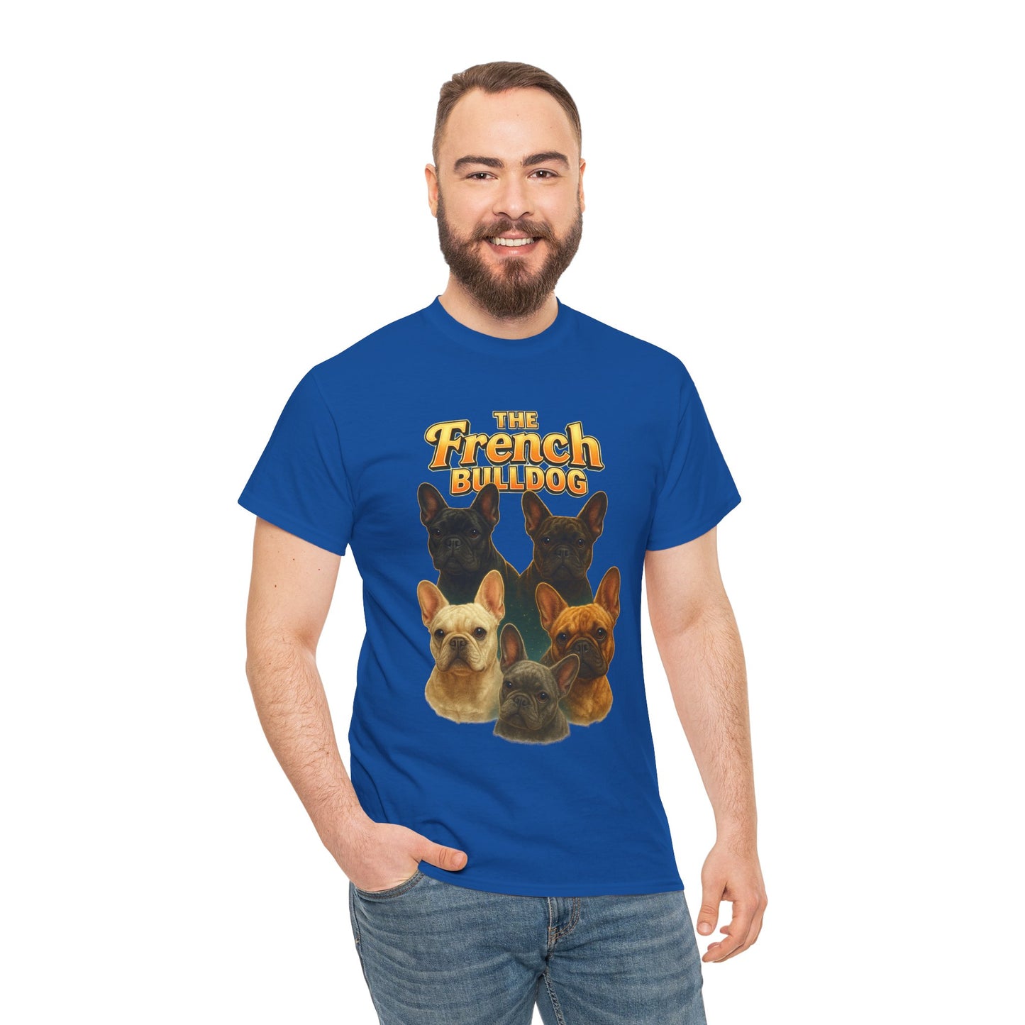 The French Bulldog Vintage Tee | Retro Frenchie Shirt | Dog Lover Gift | 90s Style Graphic T-Shirt | Cute French Bulldog Owner Apparel