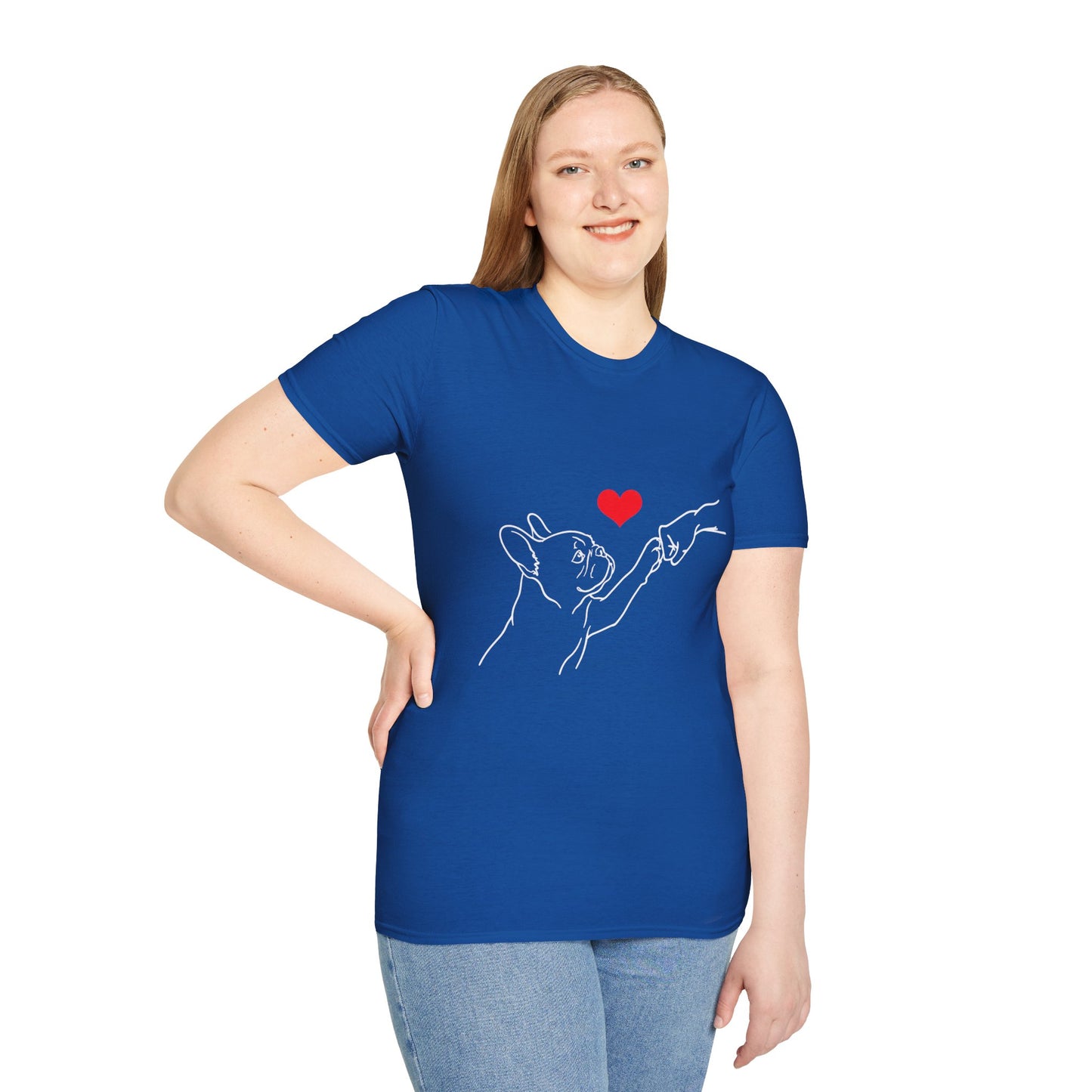 French Bulldog Love Shirt, Frenchie Mom Gift, French Bulldog Dad Shirt, Minimalist Frenchie Tee, Dog Lover Gift, French Bulldog Outline Shirt, Pet Memorial Tee