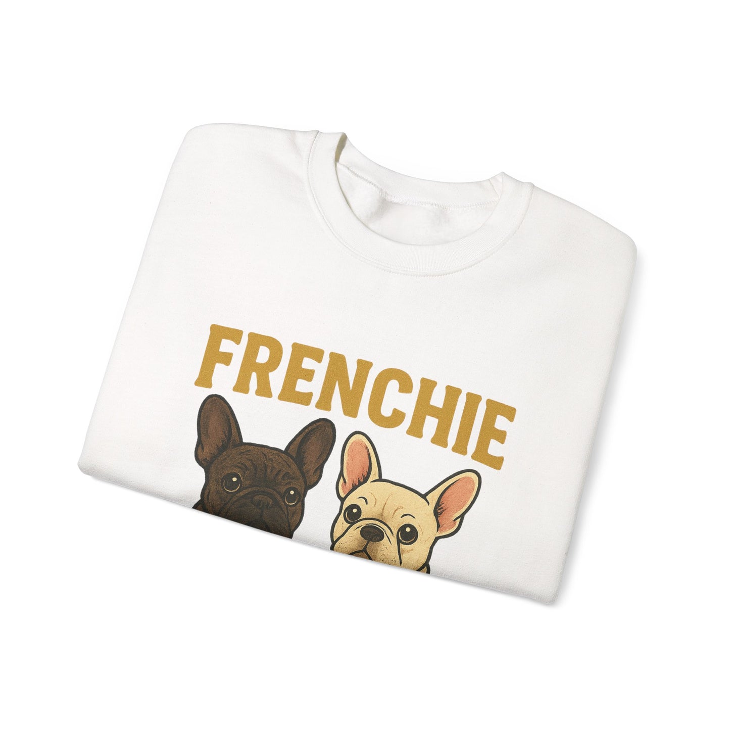 Frenchie Squad Sweatshirt | Cute French Bulldog Pullover | Dog Lover Crewneck | Matching Frenchie Mom & Dad Sweater