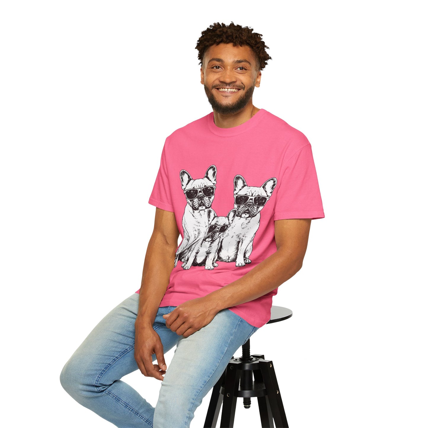 French Bulldog Family Shirt, Frenchie Family Tee, Cool French Bulldogs Sunglasses Shirt, Dog Mom Gift, Dog Dad Gift, Frenchie Lover Shirt, Cute Dog Graphic Tee