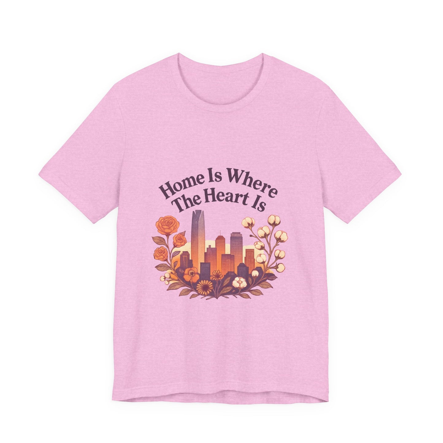 Home Is Where the Heart Is Oklahoma City Shirt | OKC Pride Tee | Oklahoma City Love