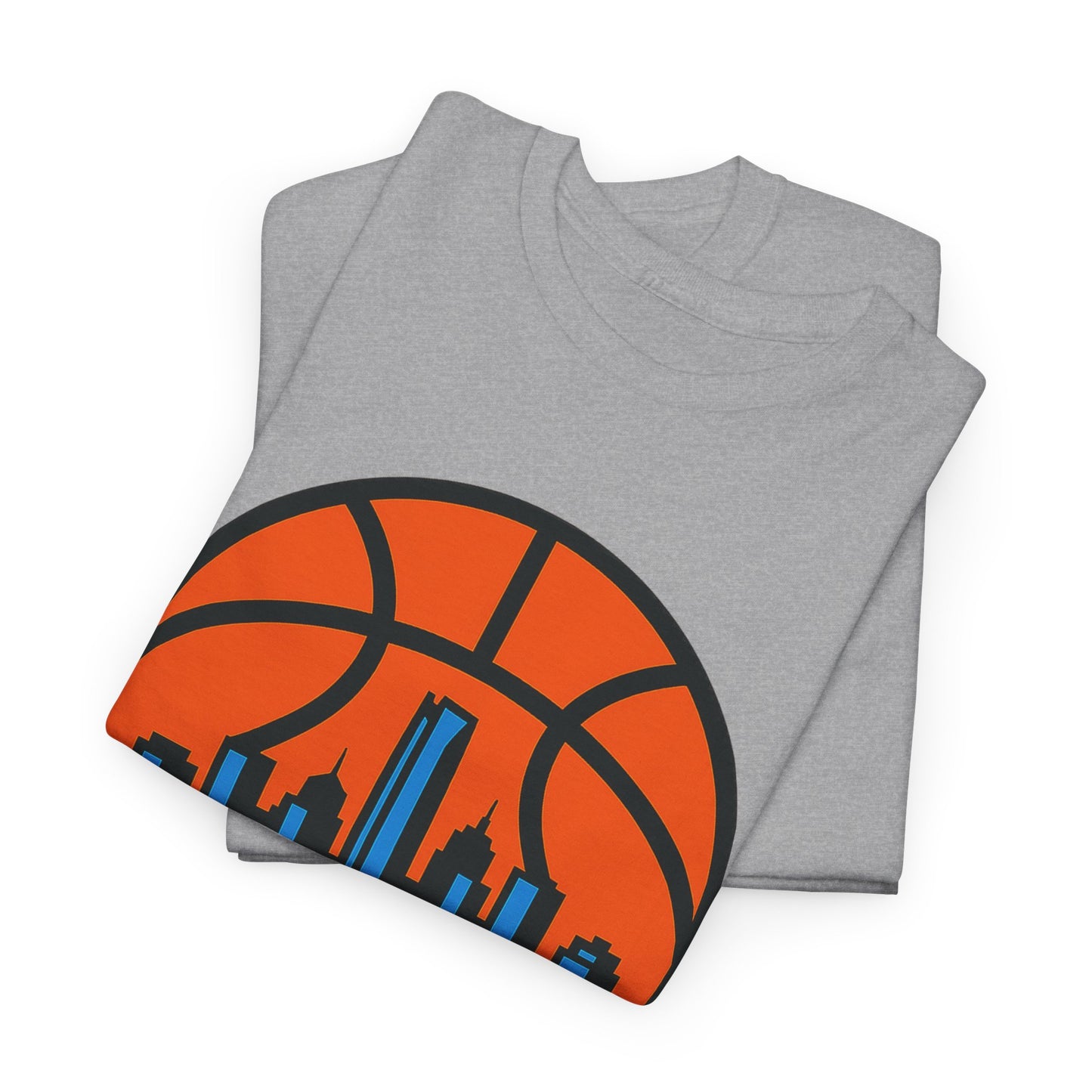 Oklahoma City Basketball Skyline T-Shirt